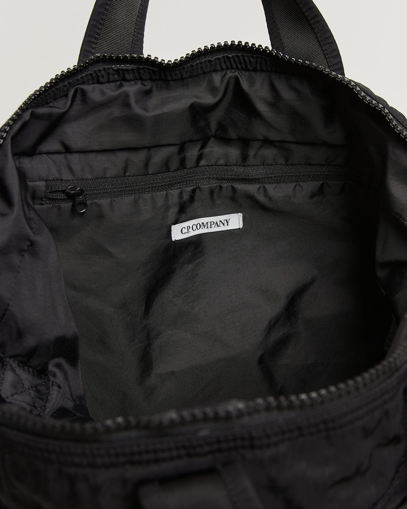 Herren | Taschen | C.P. Company | Nylon B Zip Tote Bag Black