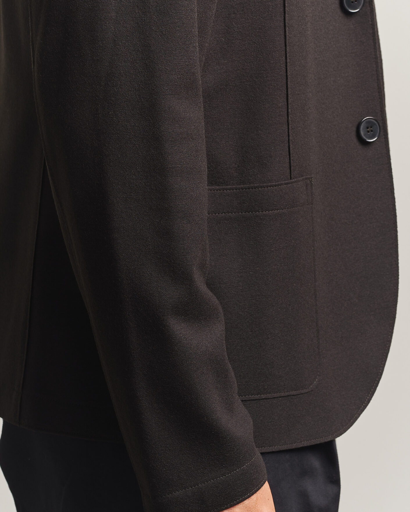 Herren | Sakkos | Harris Wharf London | Two Button Superfine Merino Blazer Brown