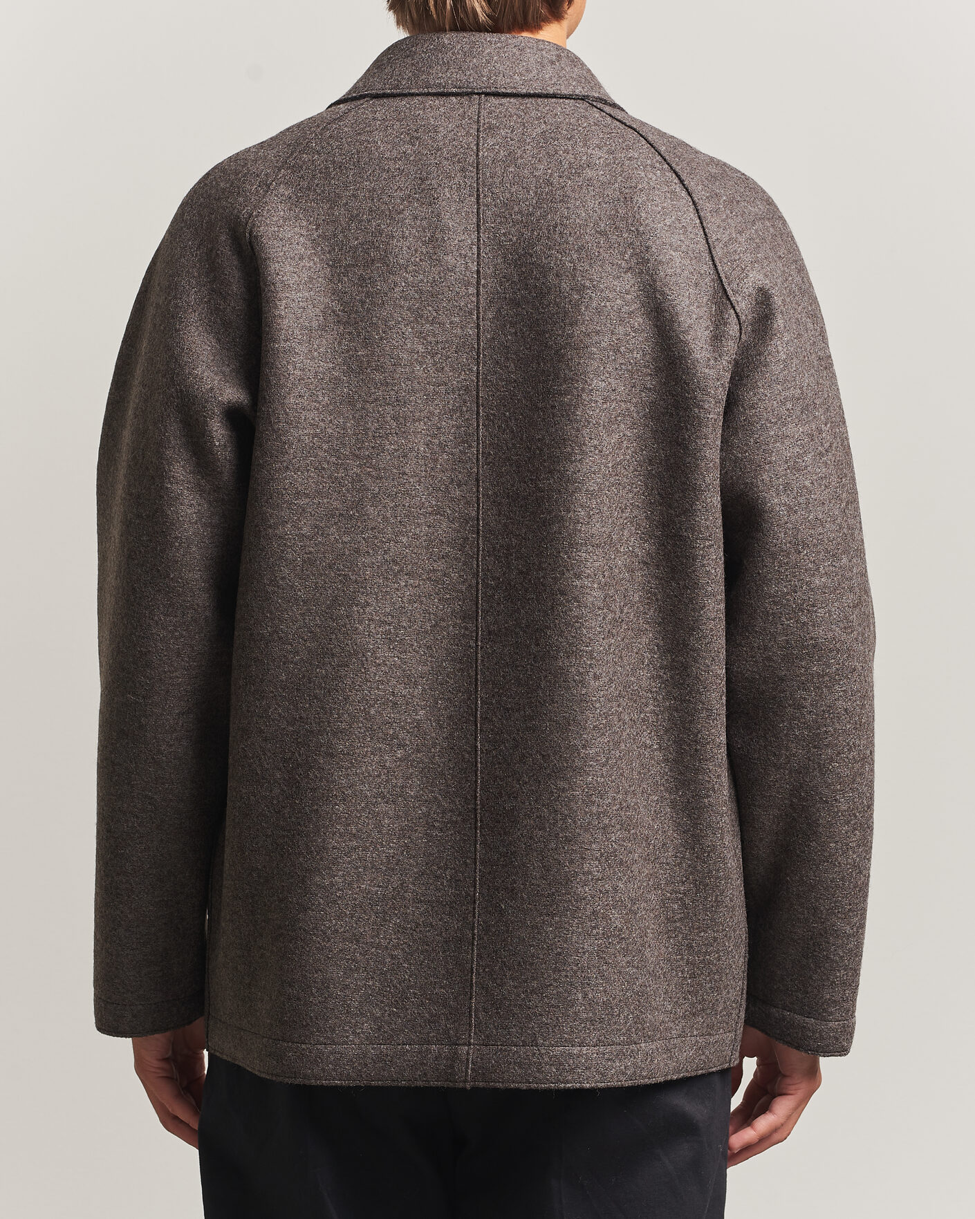 Herren | Jacken | Harris Wharf London | Country Wool Jacket Brown/Grey