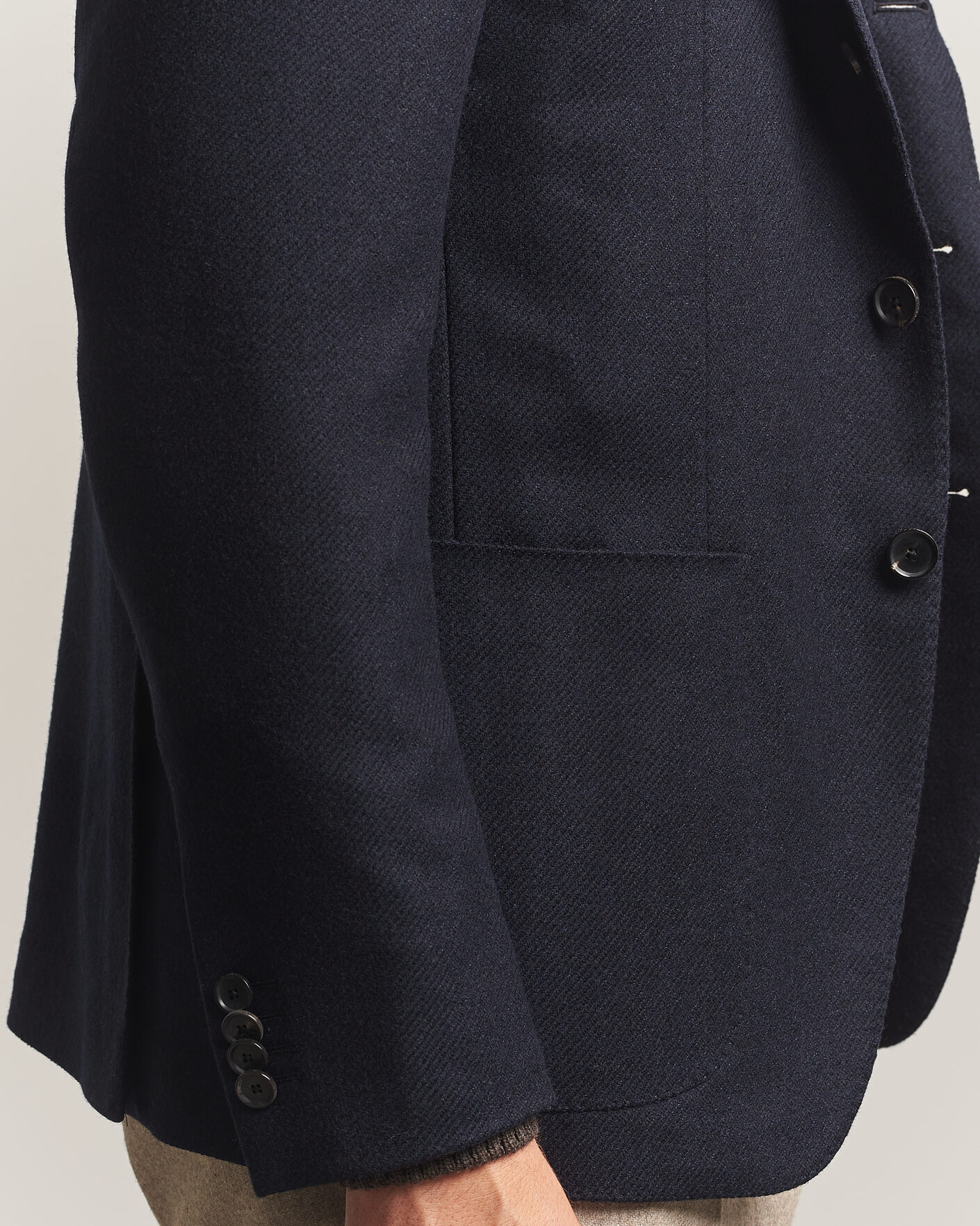 Herren | Sakkos | Caruso | Aida Wool/Cashmere Blazer Navy