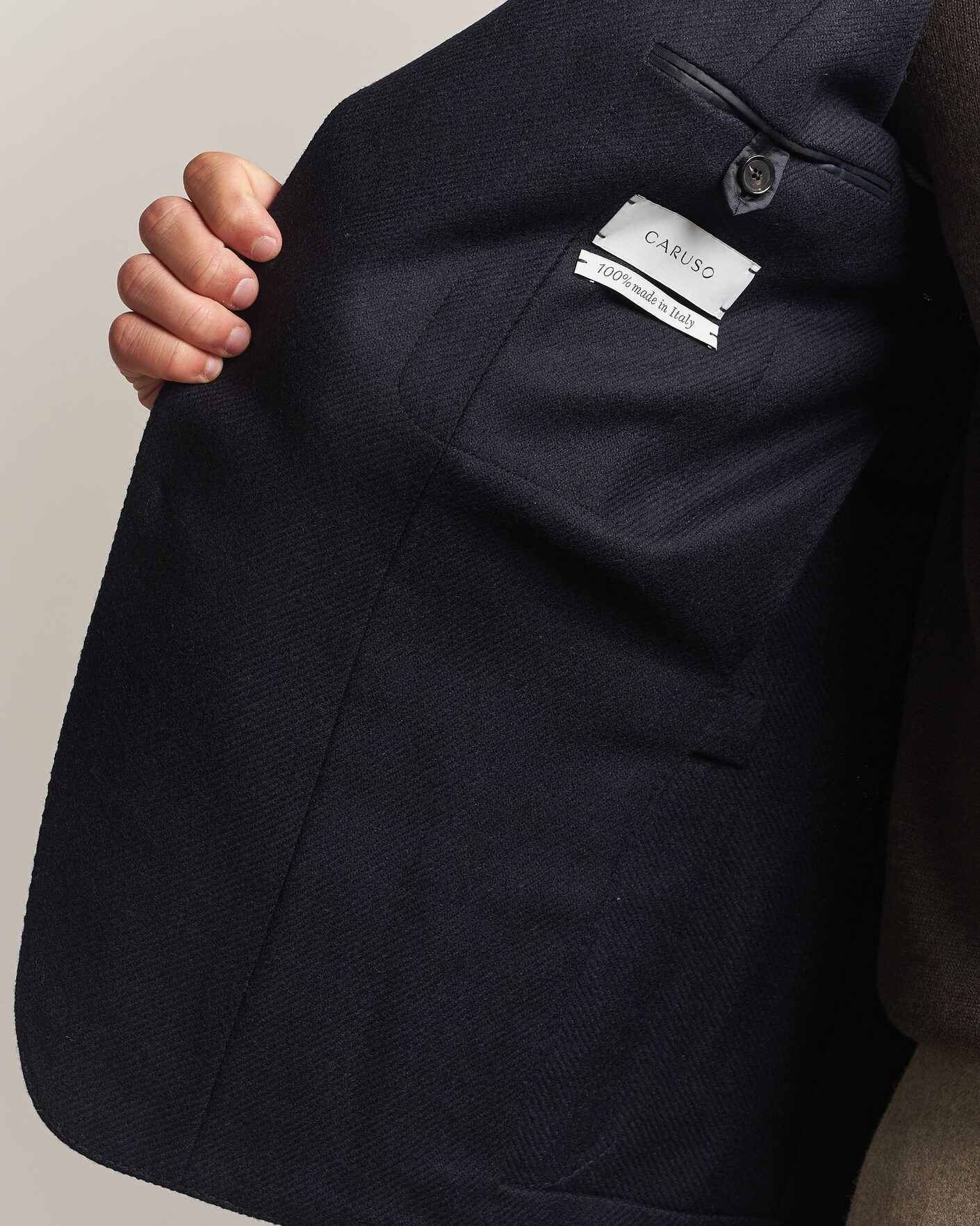 Herren | Sakkos | Caruso | Aida Wool/Cashmere Blazer Navy