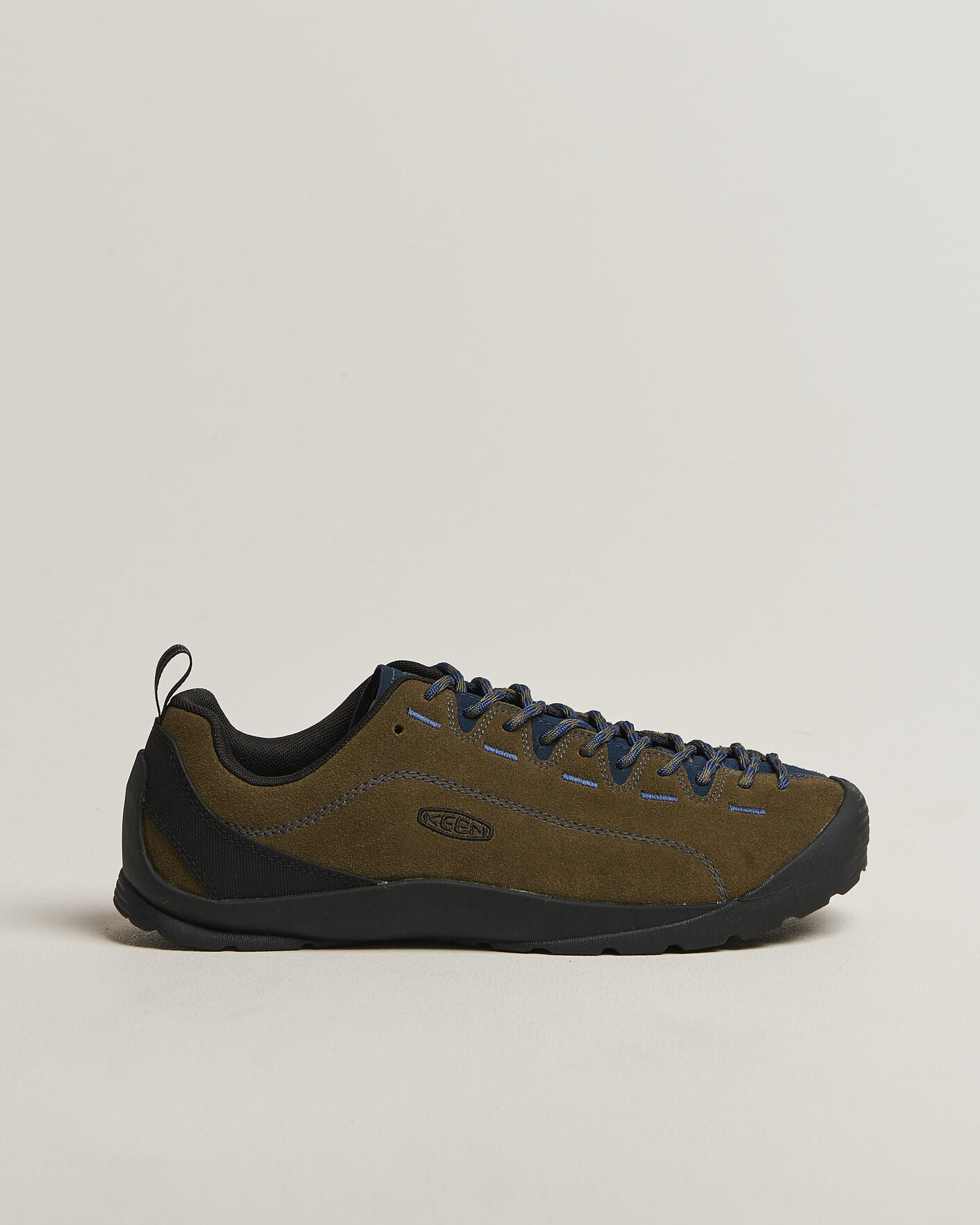 Herren | Trail Sneaker | KEEN | Jasper Suede Sneaker Dark Olive