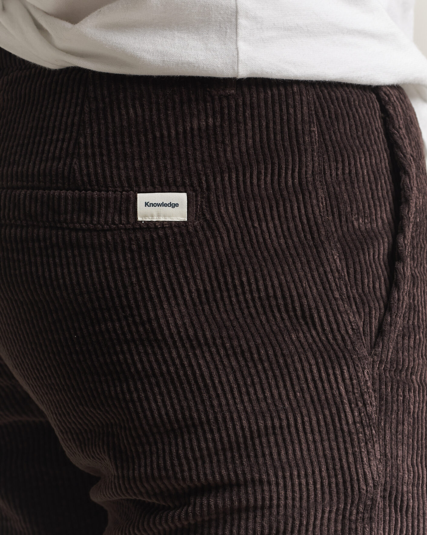 Herren | Hosen | KnowledgeCotton Apparel | Chuck Regular Cord Trousers Chocolate