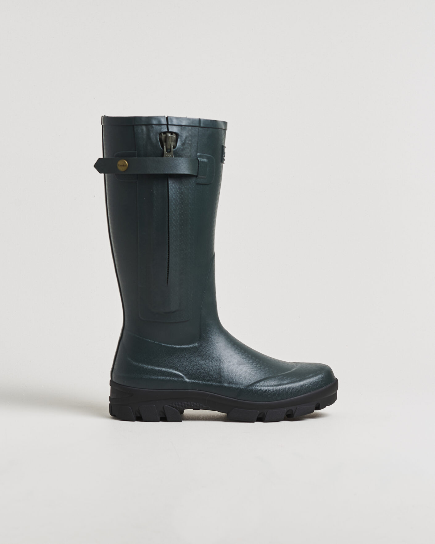 Herren | Galoschen & Gummistiefel | Loake 1880 | Wellington Rain Boot Dark Green