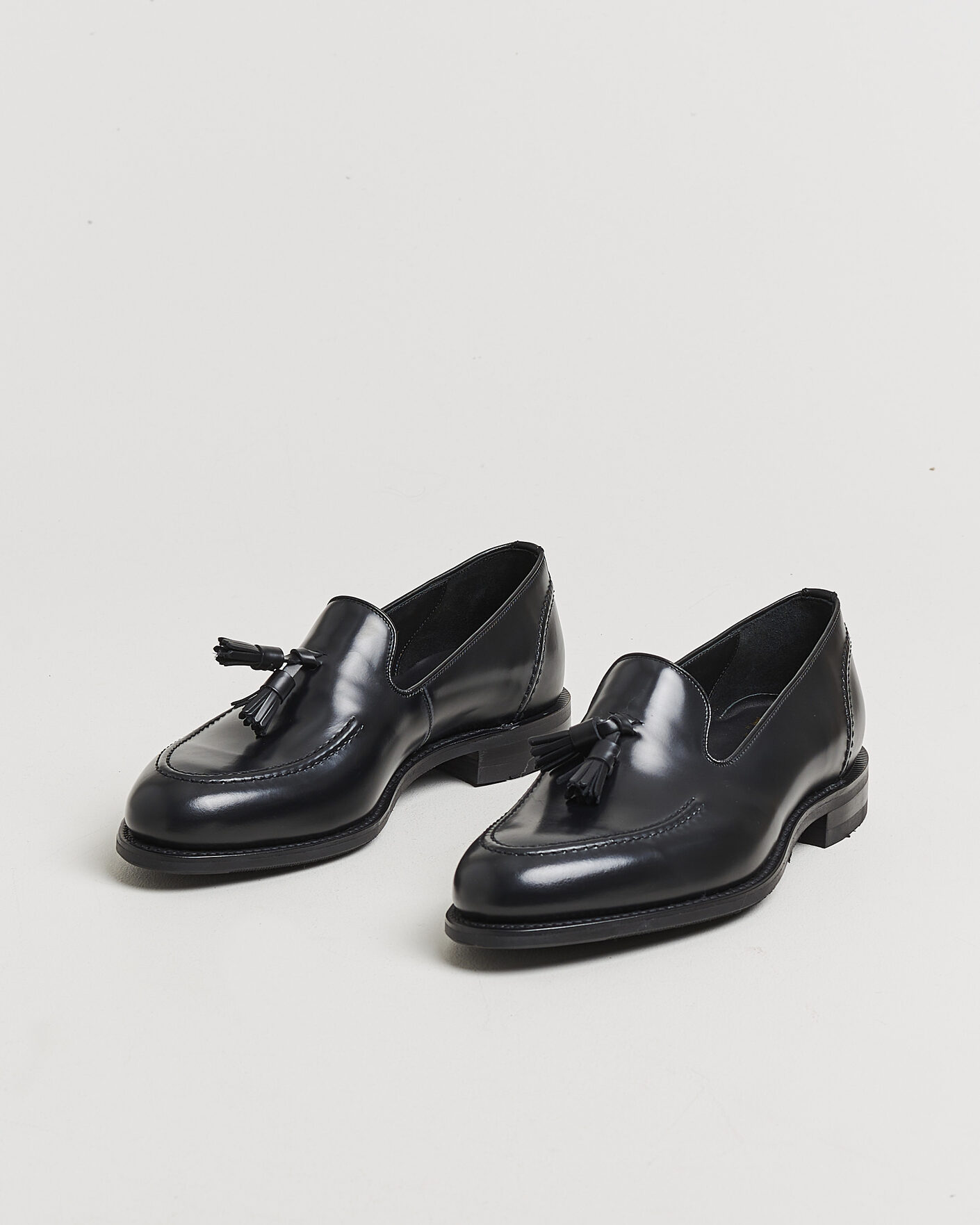 Herren | Loafer | Loake 1880 | Brunel Leather Tassel Loafer Black