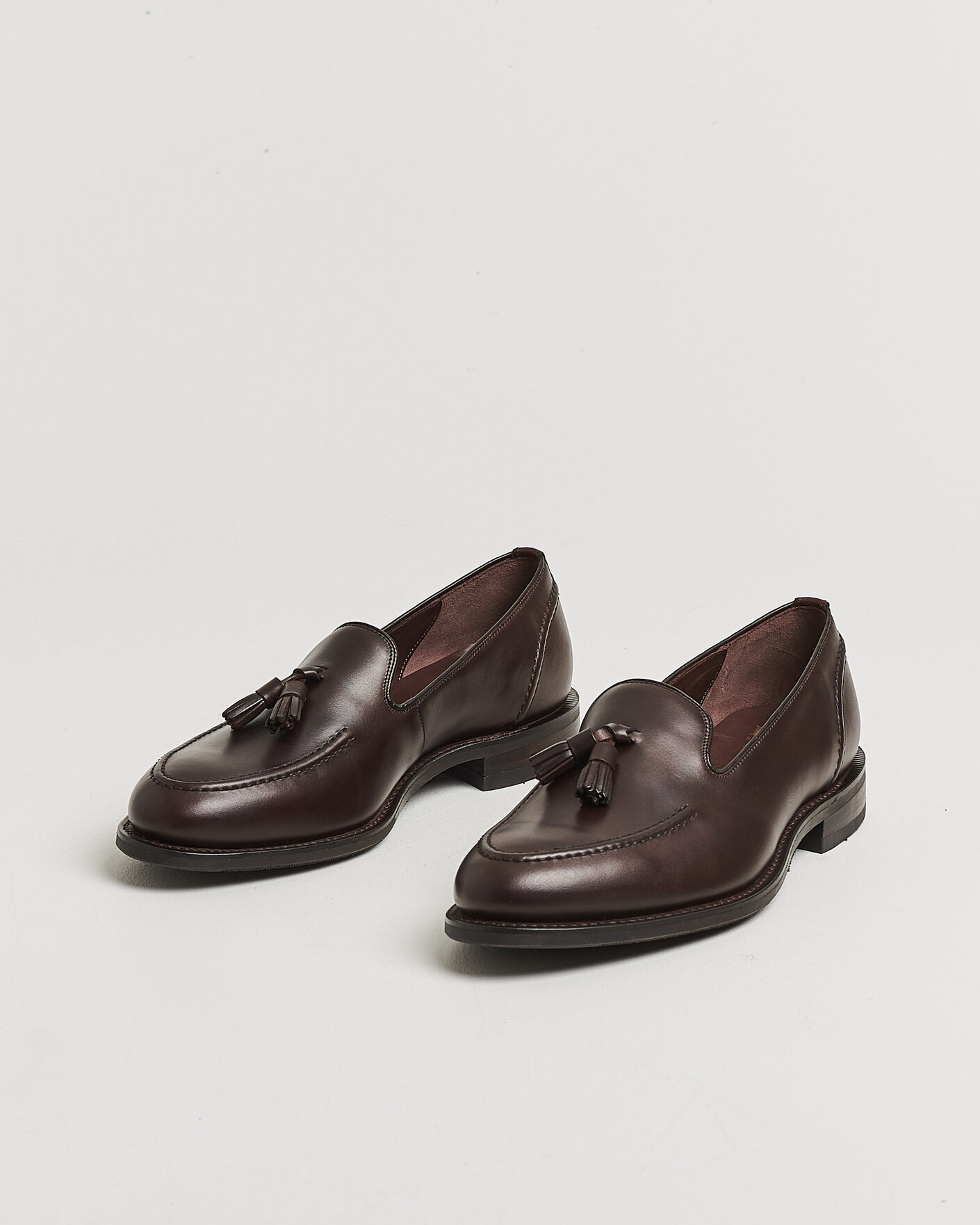 Herren | Loafer | Loake 1880 | Brunel Leather Tassel Loafer Dark Brown