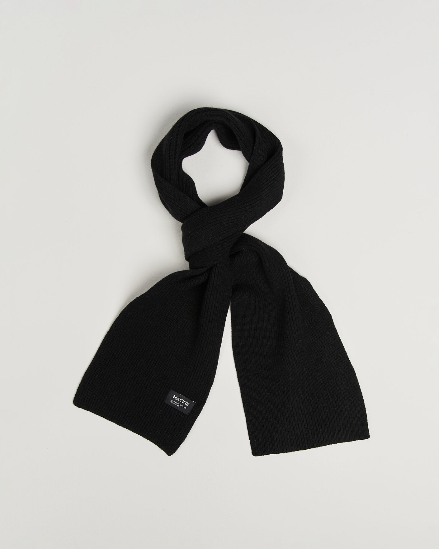 Herren | Schals | Robert Mackie | Clyde Lambswool Scarf Black