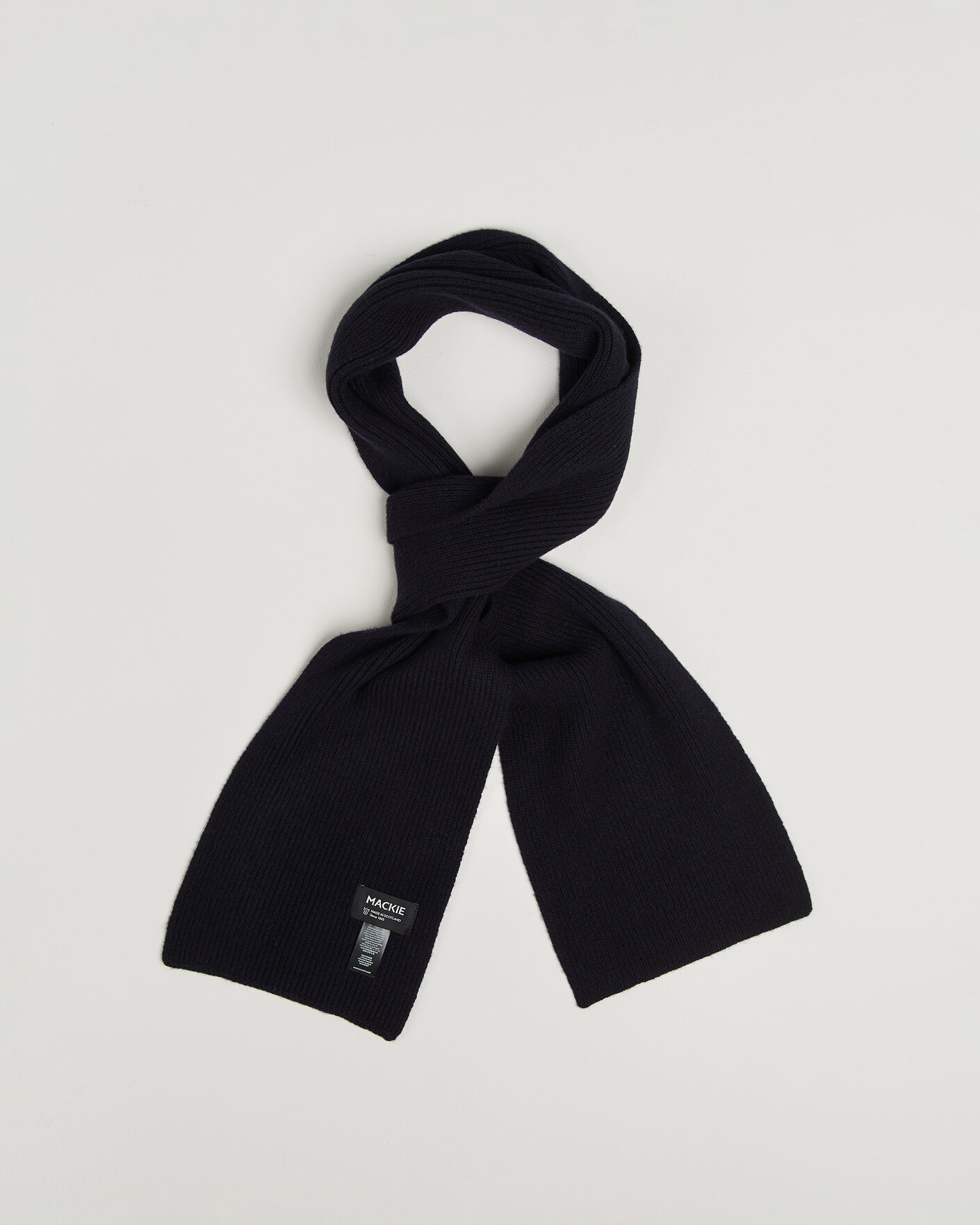 Herren | Schals | Robert Mackie | Clyde Lambswool Scarf Navy