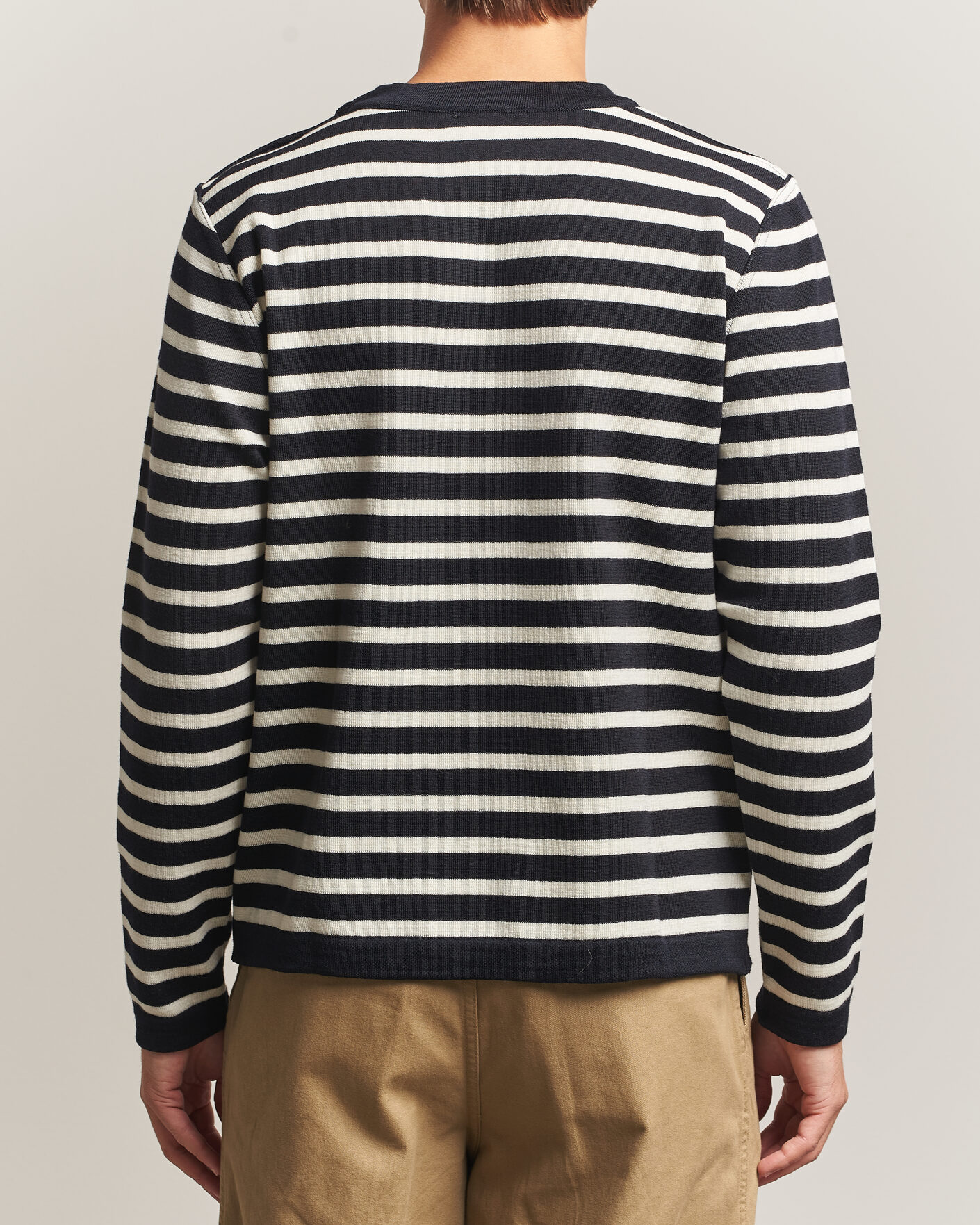 Herren | Pullover | S.N.S. Herning | Naval Crew Neck Navy/White