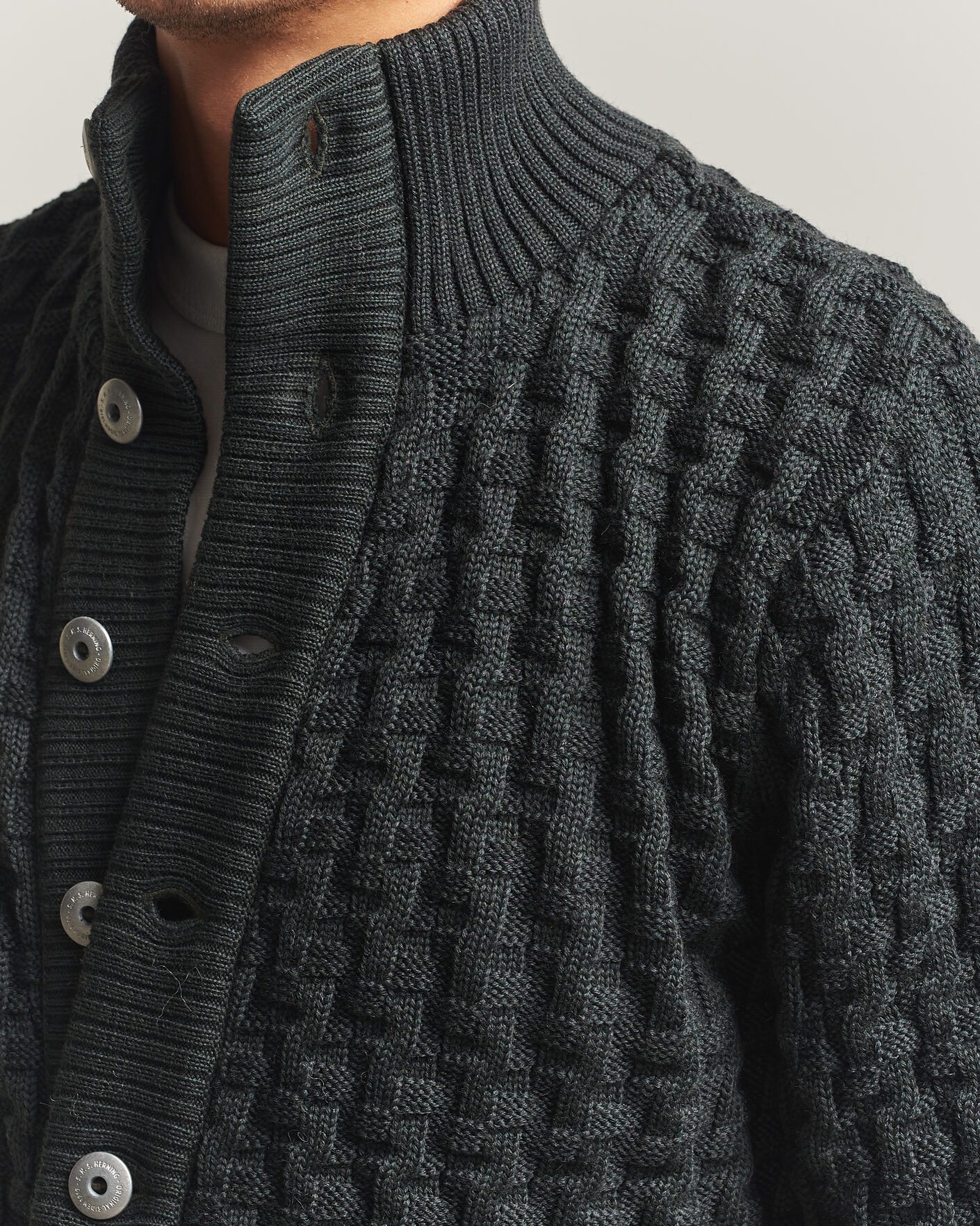 Herren | Pullover | S.N.S. Herning | Stark Cardigan Terrain Green
