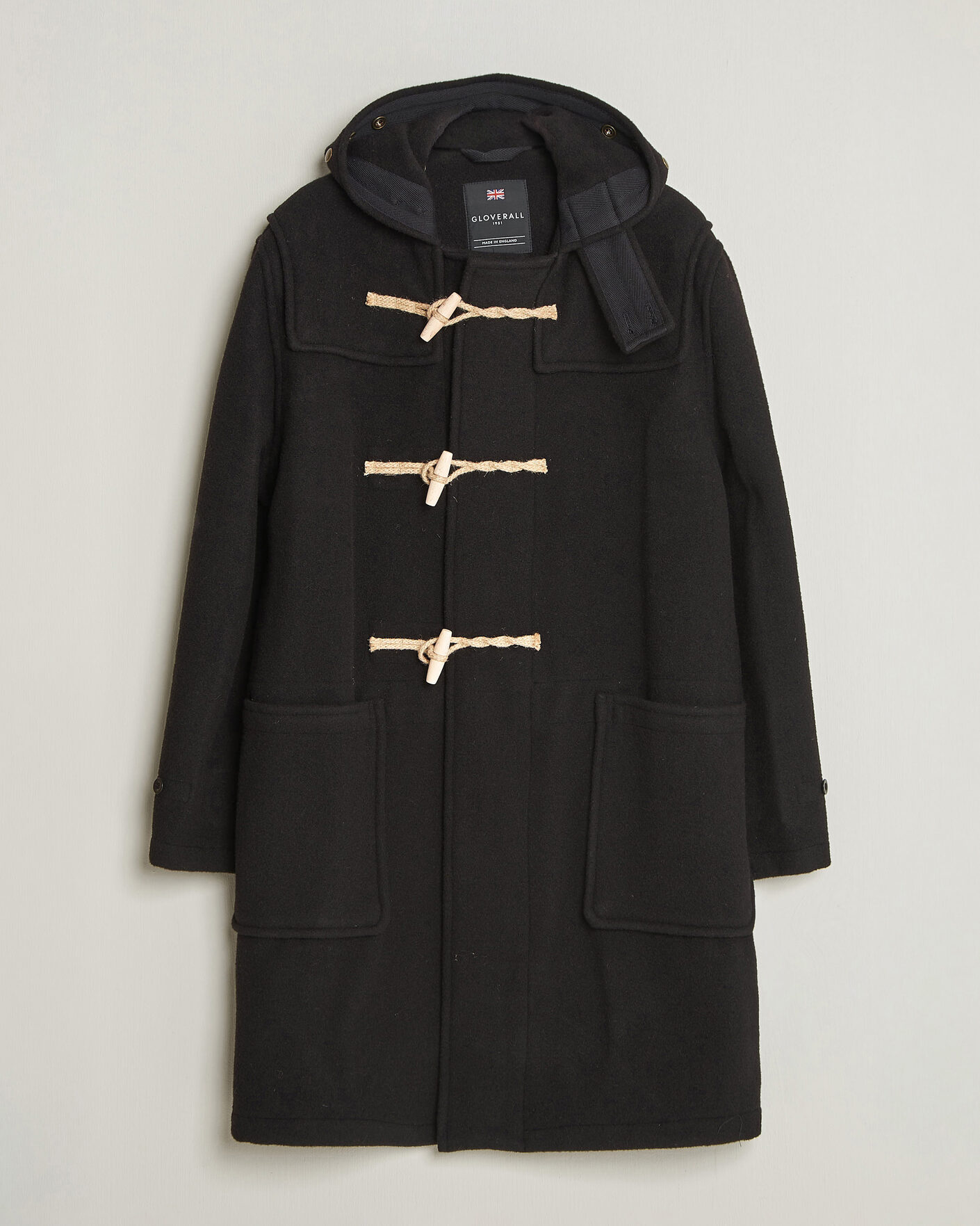 Herren | Jacken | Gloverall | 575 Monty Original Duffle Coat Black
