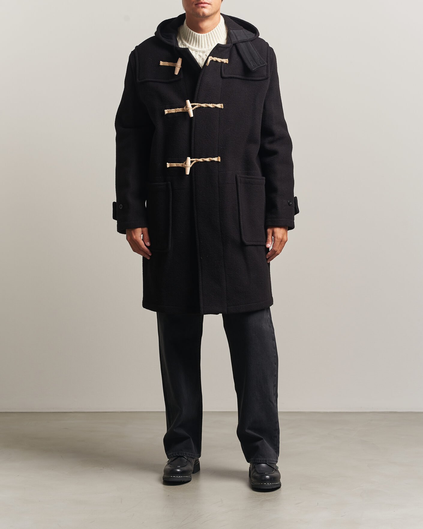 Herren | Jacken | Gloverall | 575 Monty Original Duffle Coat Black
