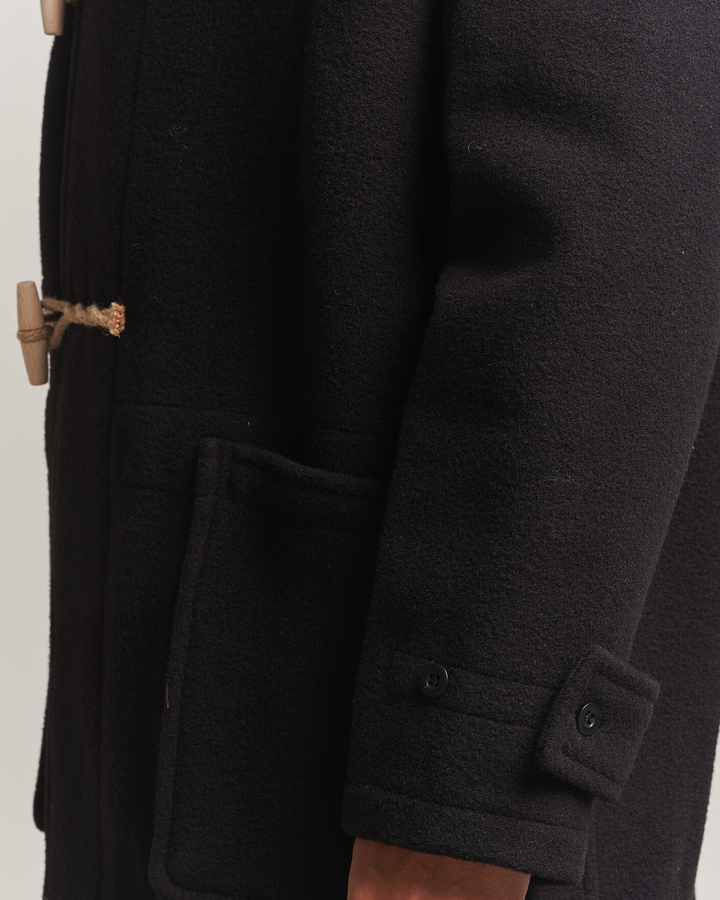 Herren | Jacken | Gloverall | 575 Monty Original Duffle Coat Black