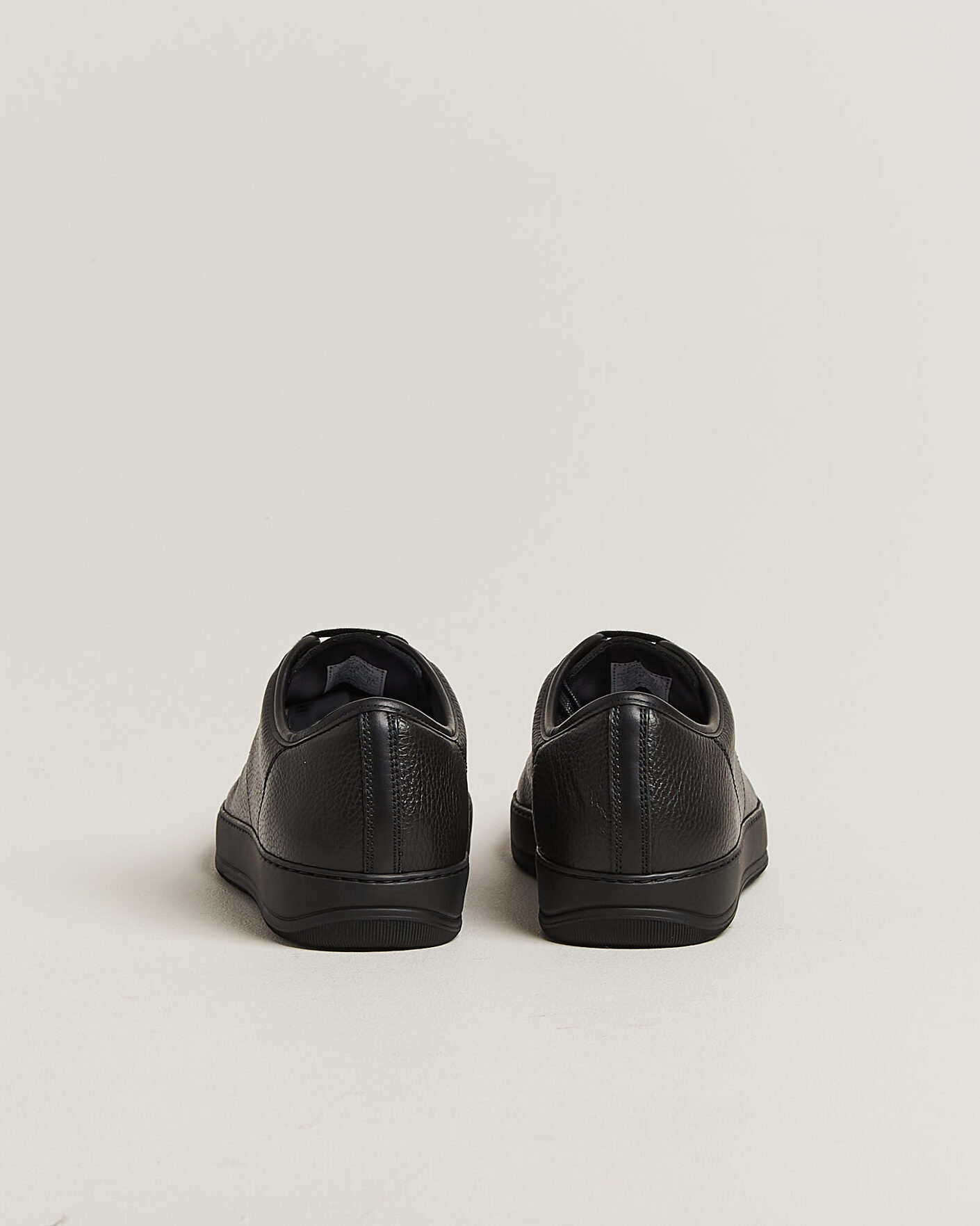 Herren | Sneaker | Lanvin | DBB1 Grain Leather Cap Toe Sneaker Black