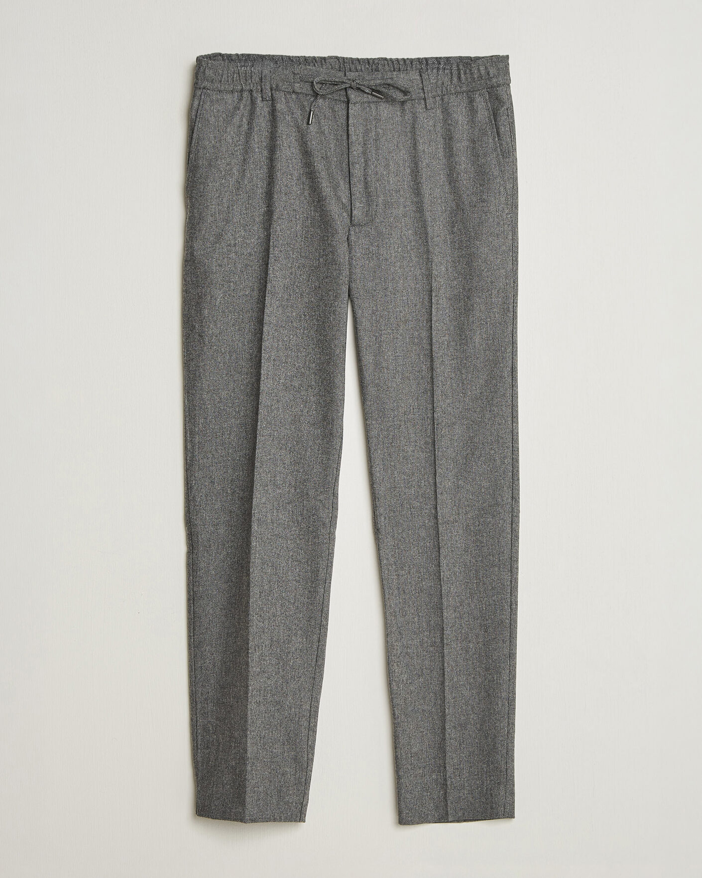 Herren | Hosen | BOSS BLACK | Kane Brushed Drawstring Trousers Medium Grey