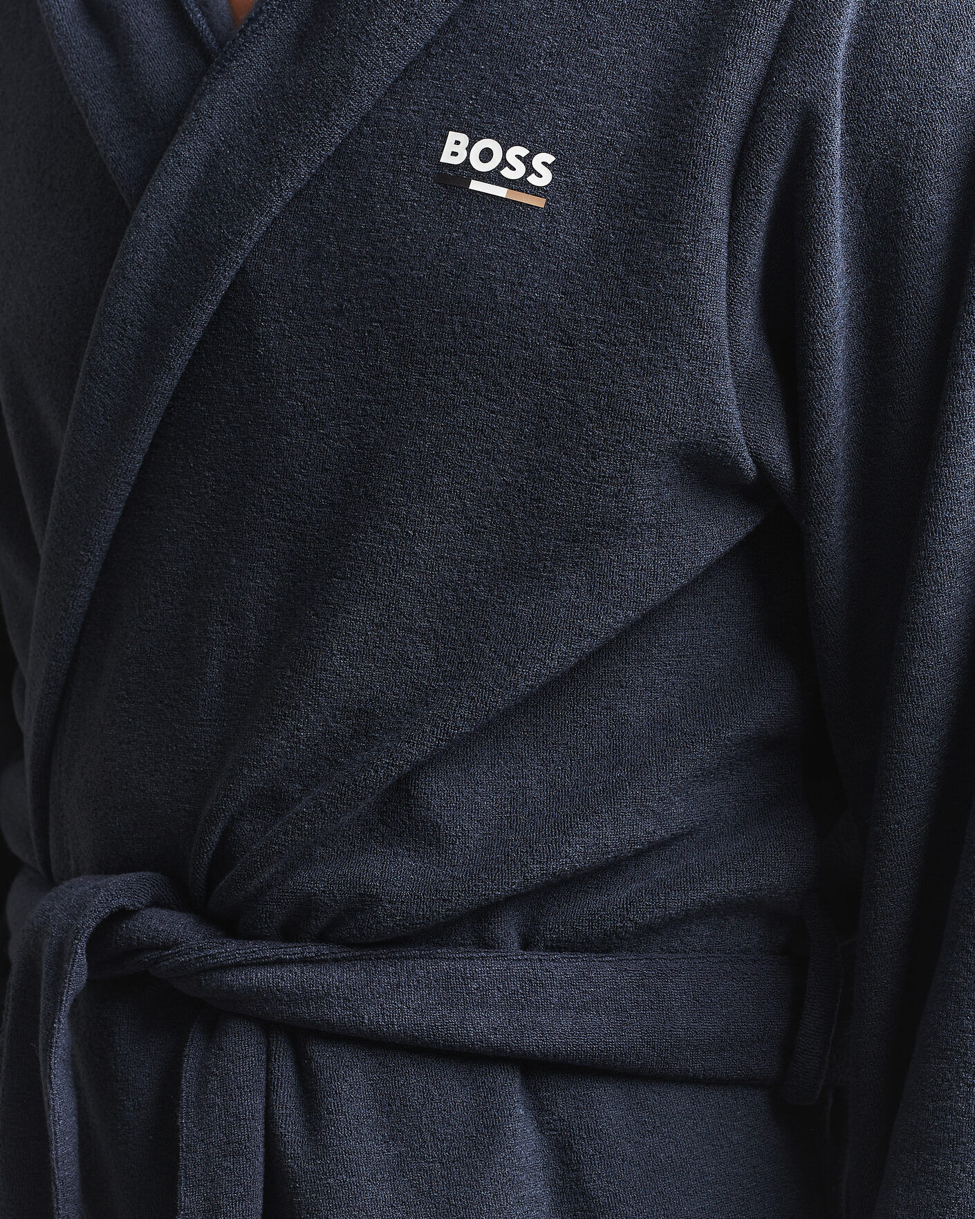 Herren | Schlafanzüge & Bademäntel | BOSS BLACK | Terry Robe Dark Blue