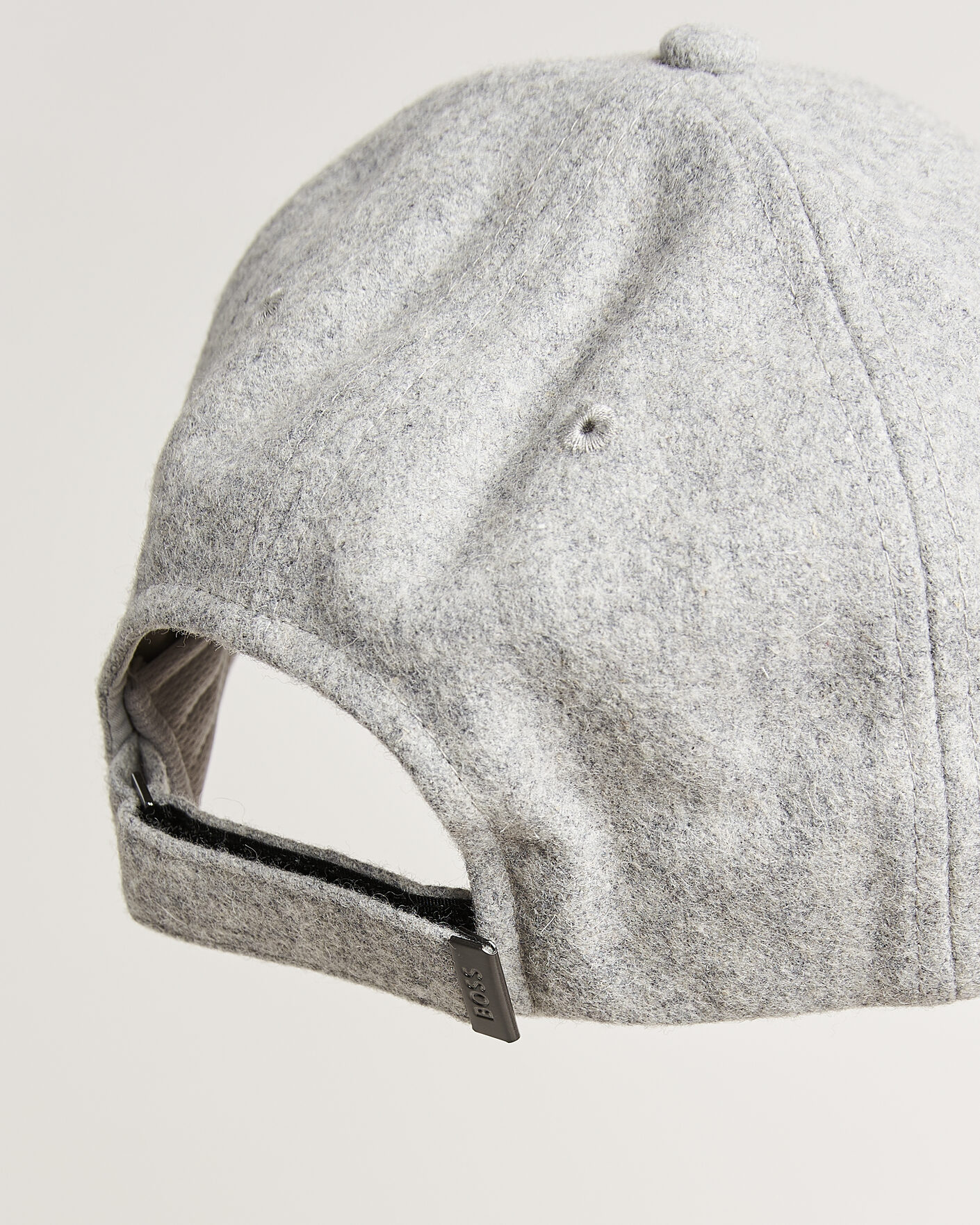 Herren | Hüte & Mützen | BOSS ORANGE | Derrel Wool Cap Open Grey