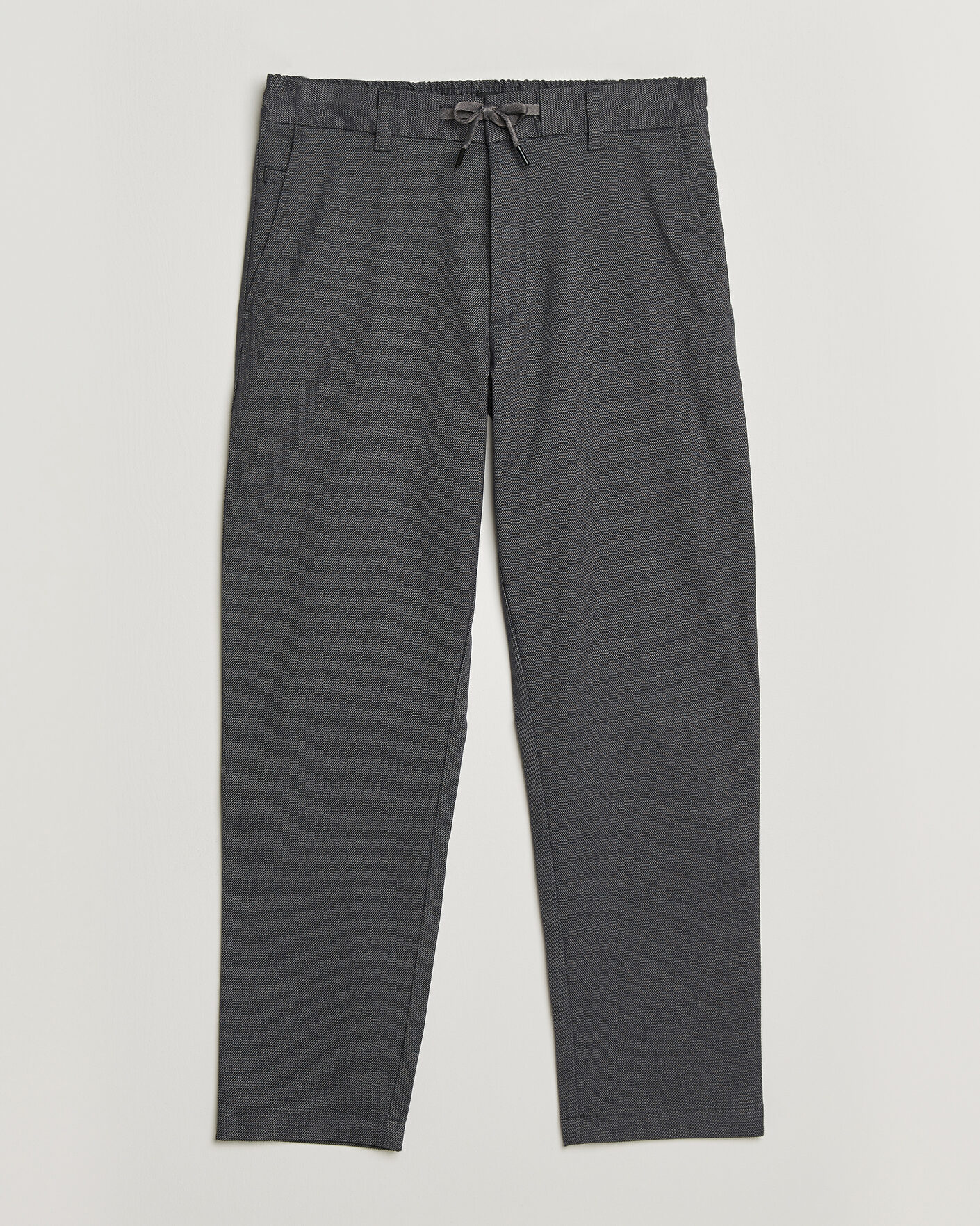 Herren | Hosen | BOSS ORANGE | Tapered Fit Drawstring Chino Dark Grey