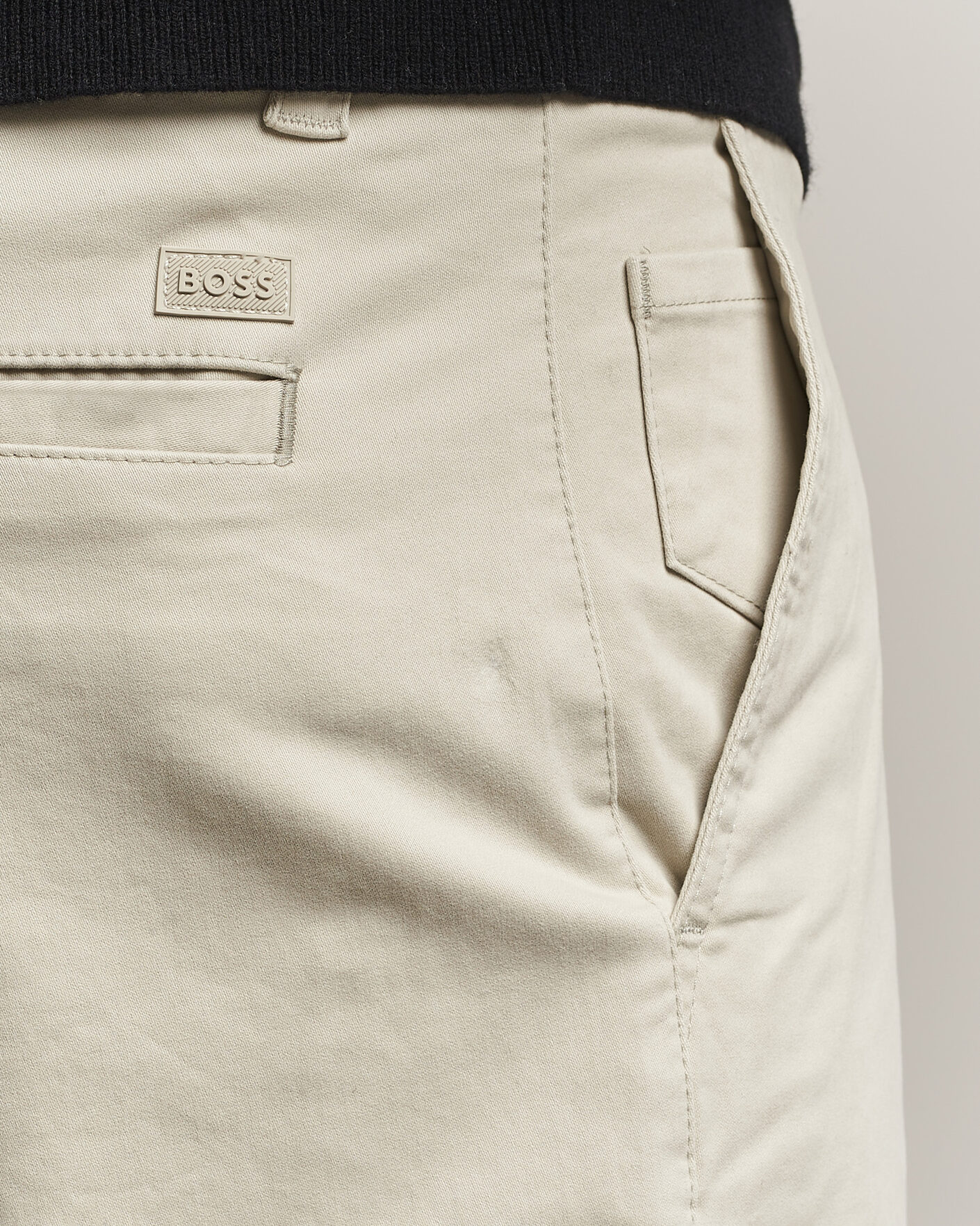 Herren | Hosen | BOSS ORANGE | Cotton Chino Light Beige