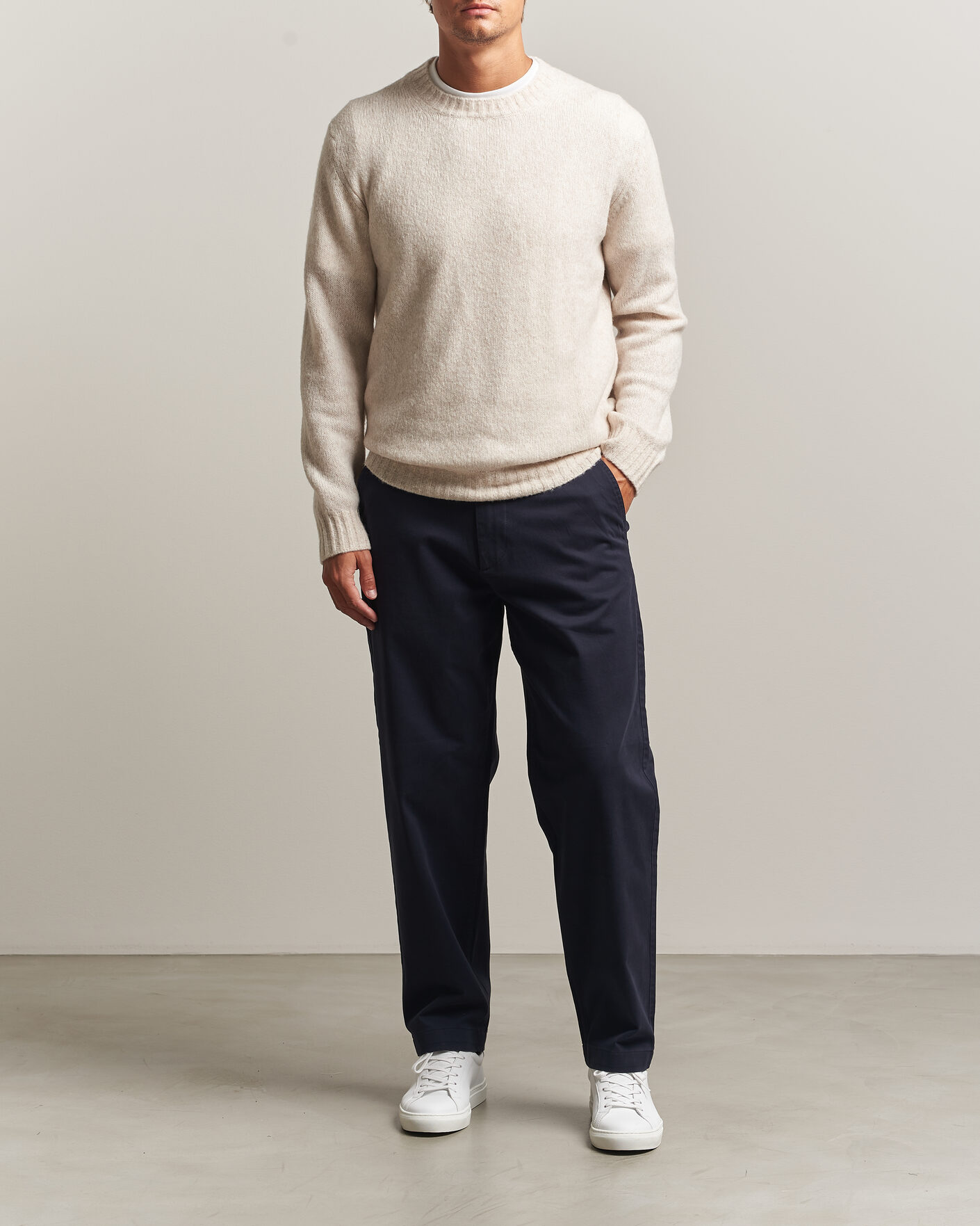 Herren | Hosen | BOSS ORANGE | Cotton Chino Dark Blue