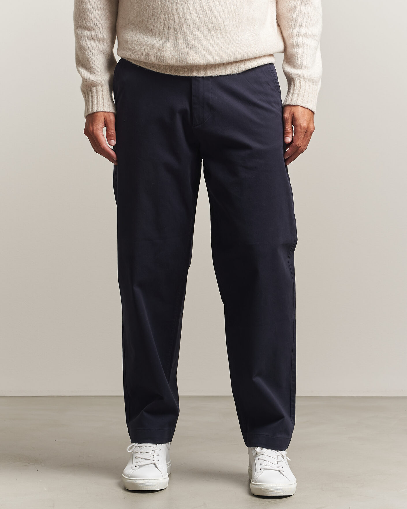 Herren | Hosen | BOSS ORANGE | Cotton Chino Dark Blue
