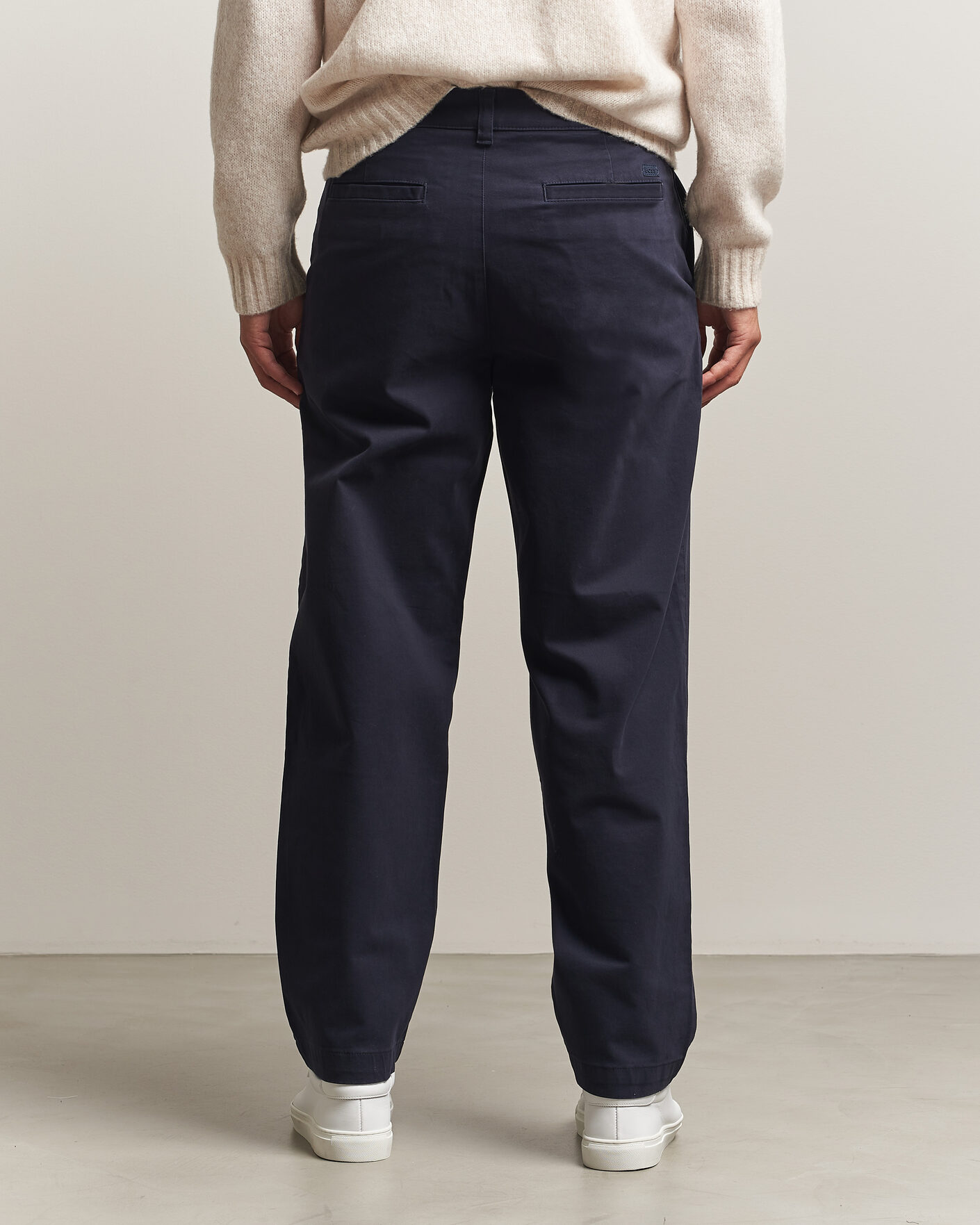 Herren | Hosen | BOSS ORANGE | Cotton Chino Dark Blue