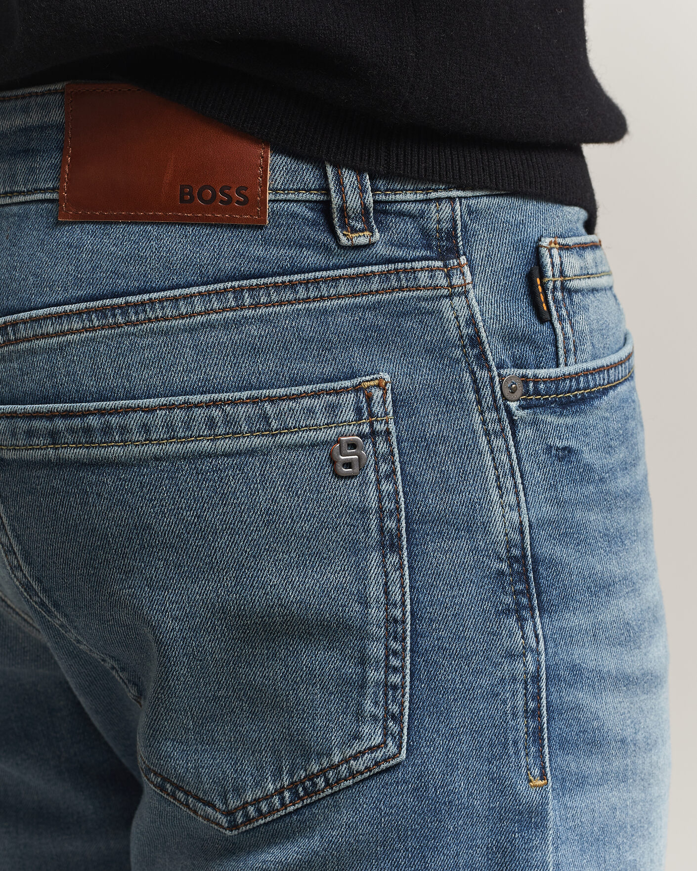 Herren | Jeans | BOSS ORANGE | Ogden Regular Fit Jeans Medium Blue