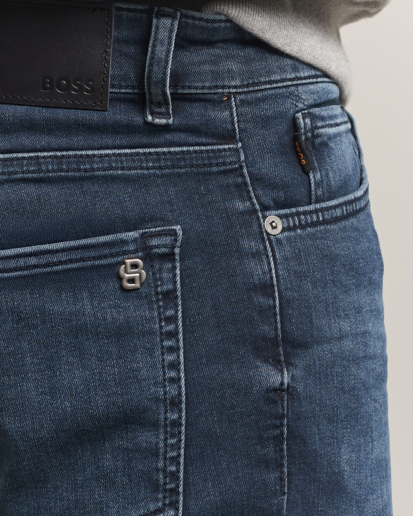 Herren | Jeans | BOSS ORANGE | Re.Maine Regular Fit Jeans Navy