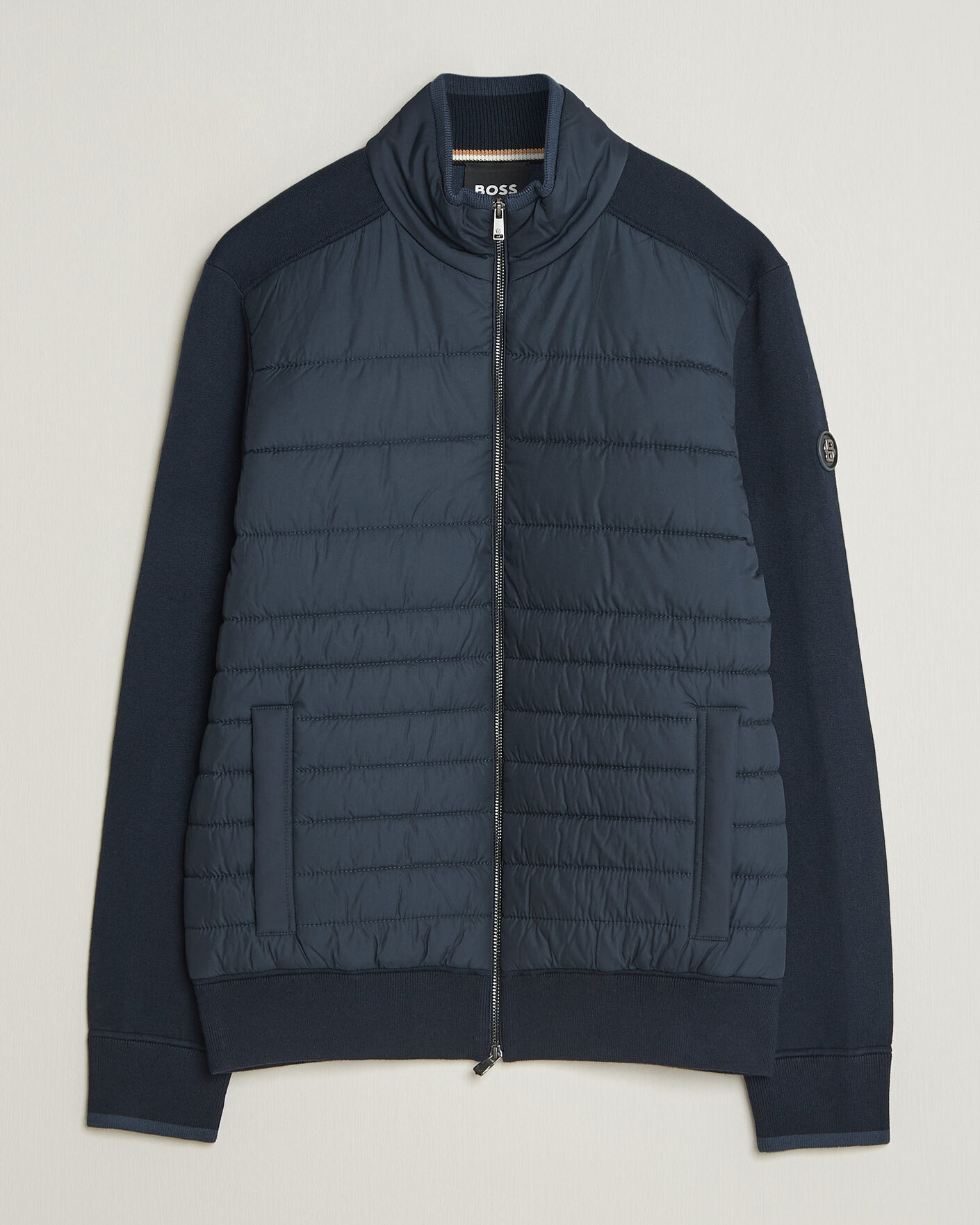 Herren | Jacken | BOSS BLACK | Facente Hybrid Jacket Dark Blue