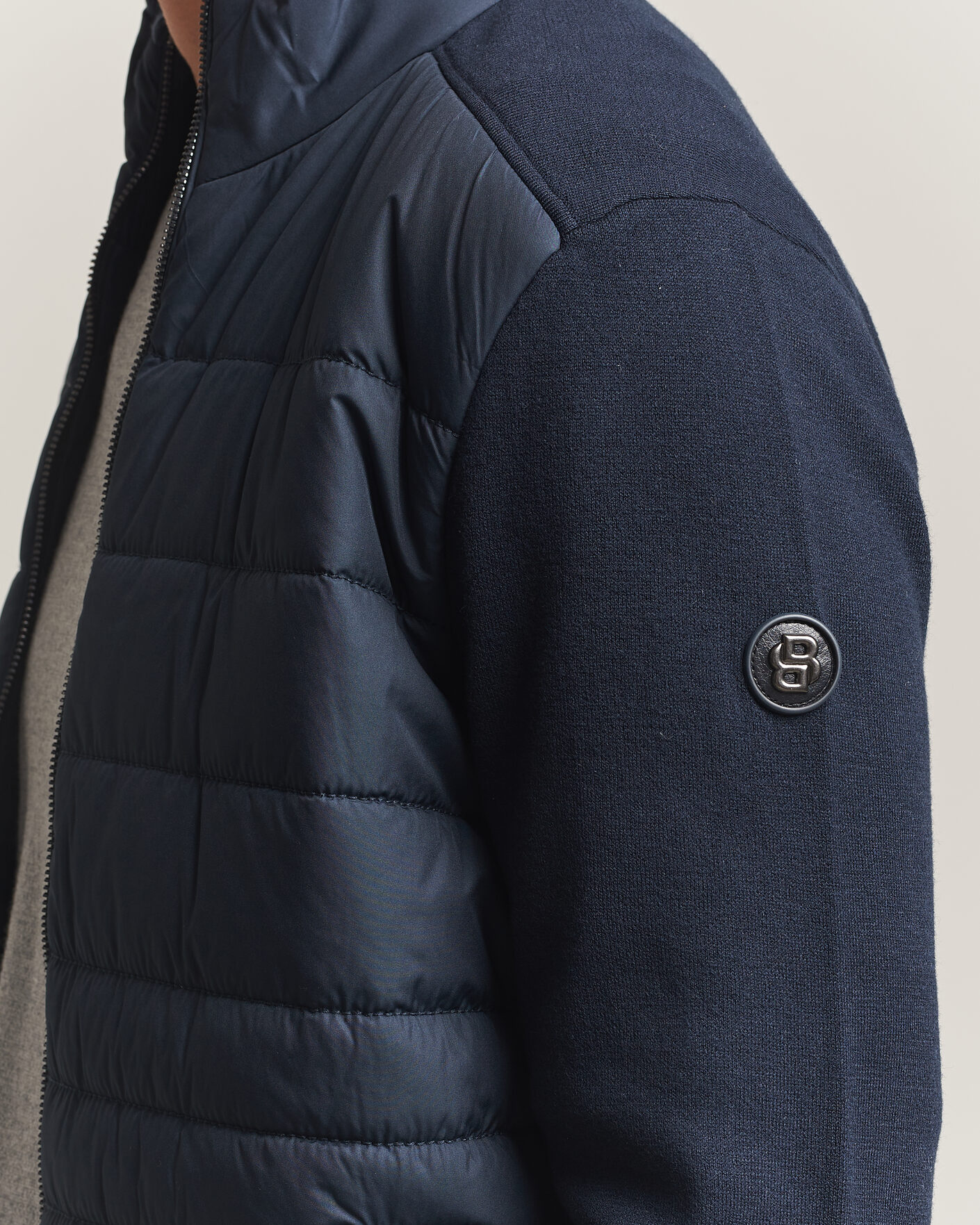 Herren | Jacken | BOSS BLACK | Facente Hybrid Jacket Dark Blue