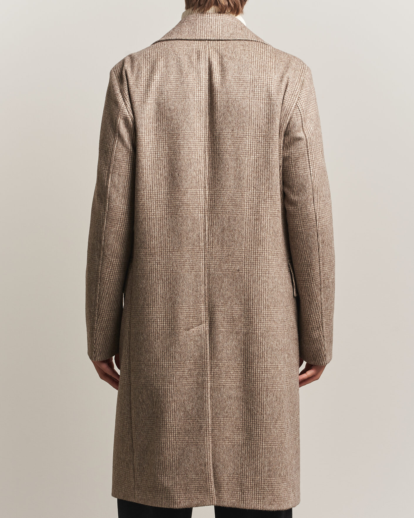 Herren | Jacken | BOSS BLACK | Jared Wool Double Breasted Coat Open Brown