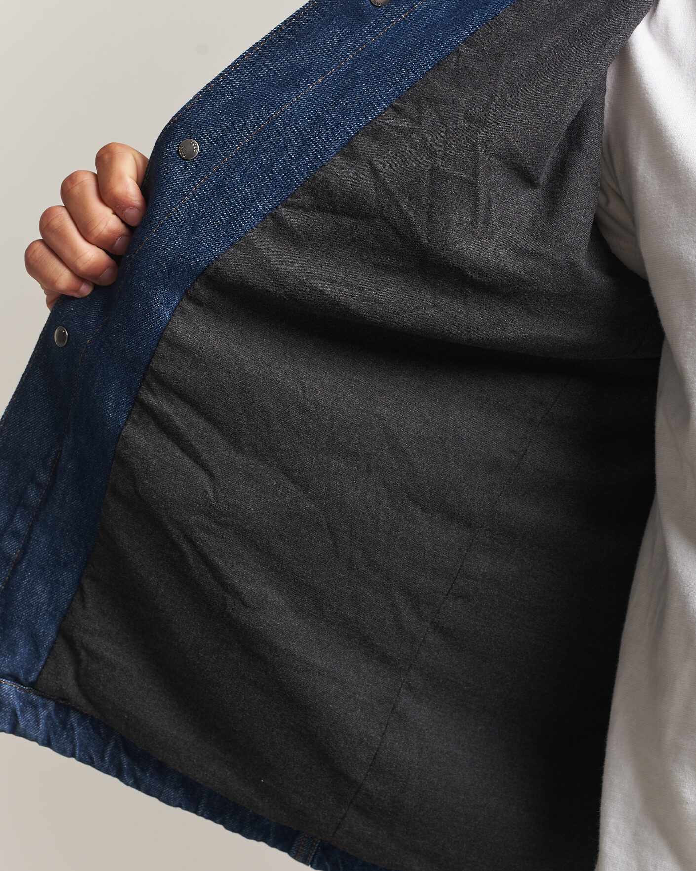 Herren | Hemden | BOSS ORANGE | Laredo Denim Overshirt Navy