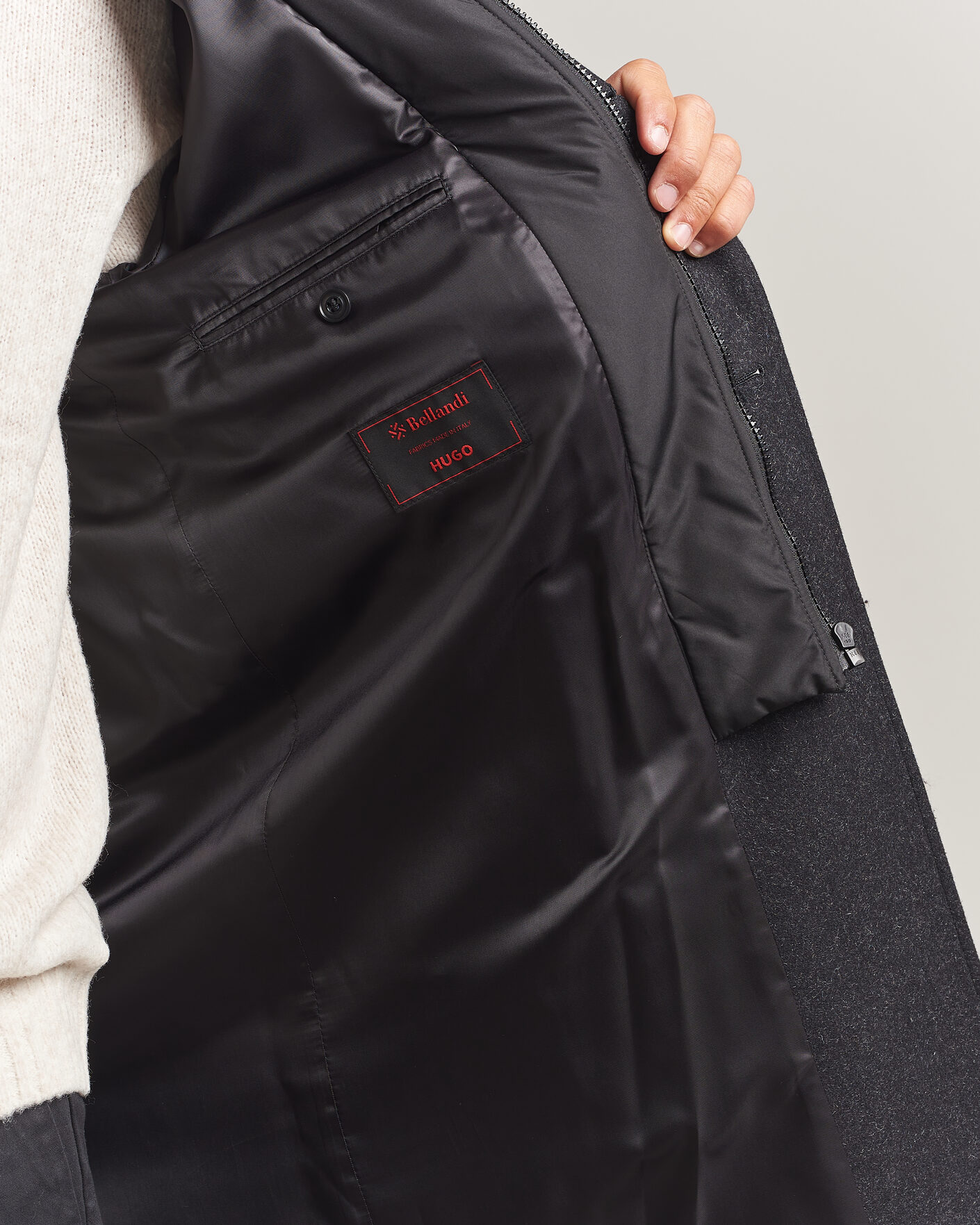 Herren | Jacken | HUGO | Milogan Bib Coat Black