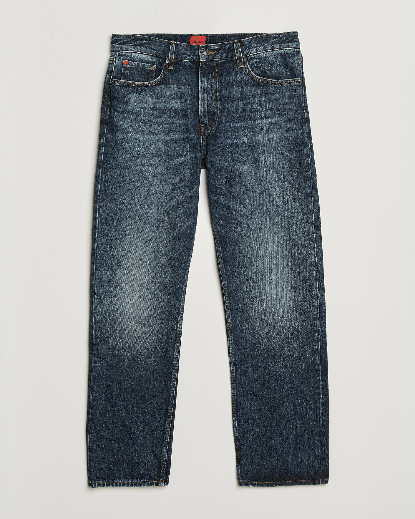 Herren | Jeans | HUGO | 840 Regular Fit Jeans Navy