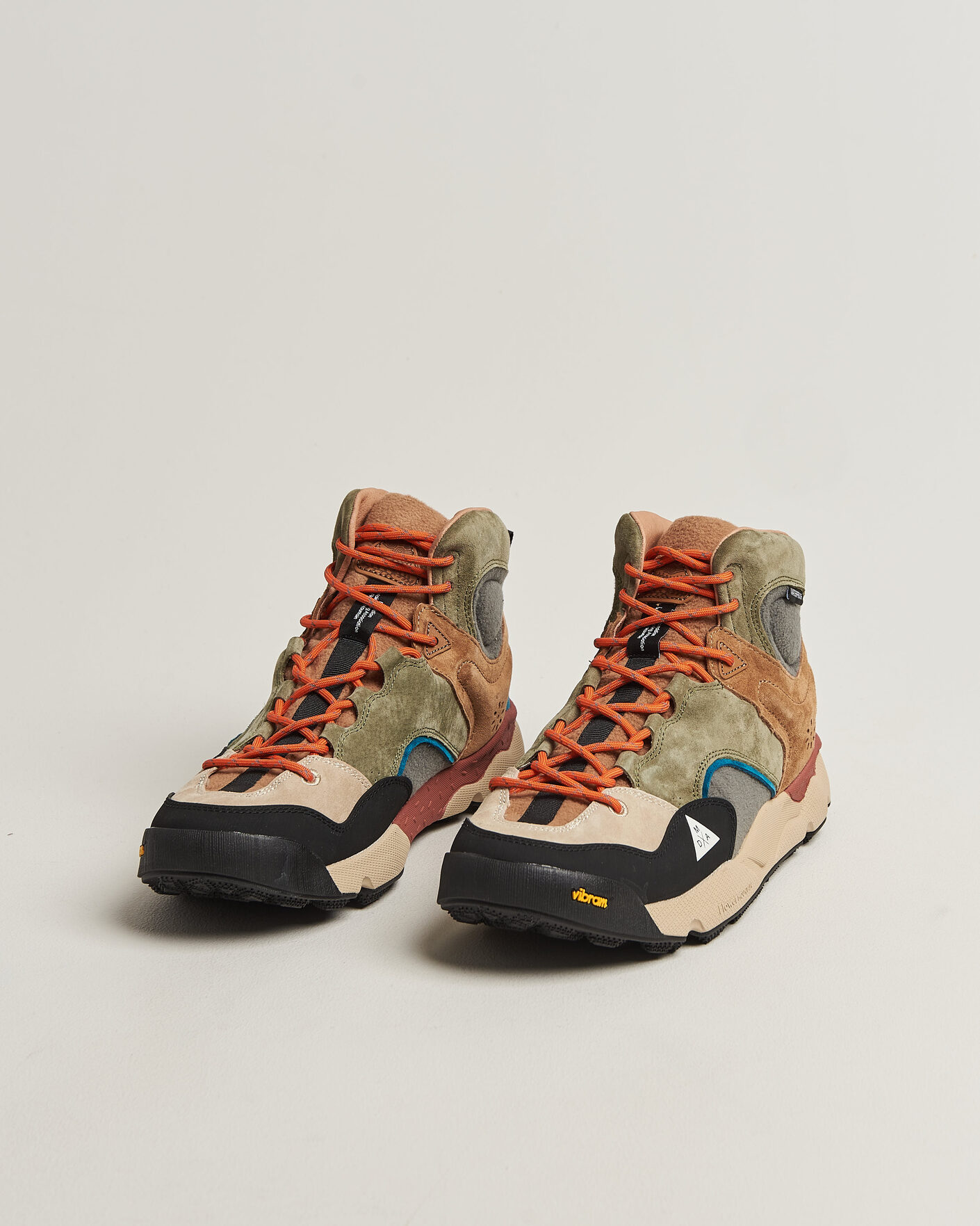 Herren | Sneaker | Flower Mountain | Back Country Mid Suede/Leather Sneaker Multi