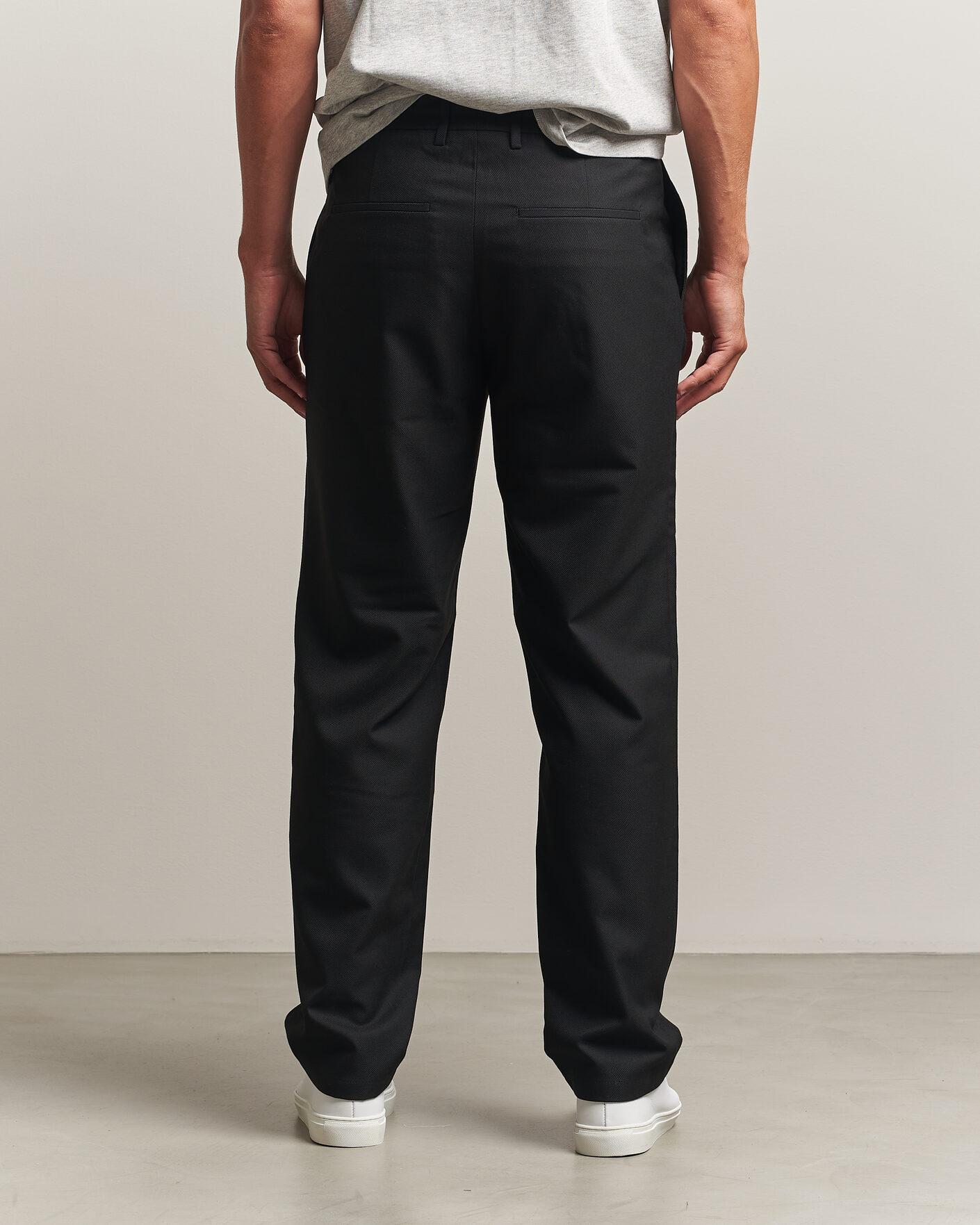 Herren | Hosen | J.Lindeberg | Logan Brushed Twill Pants Black
