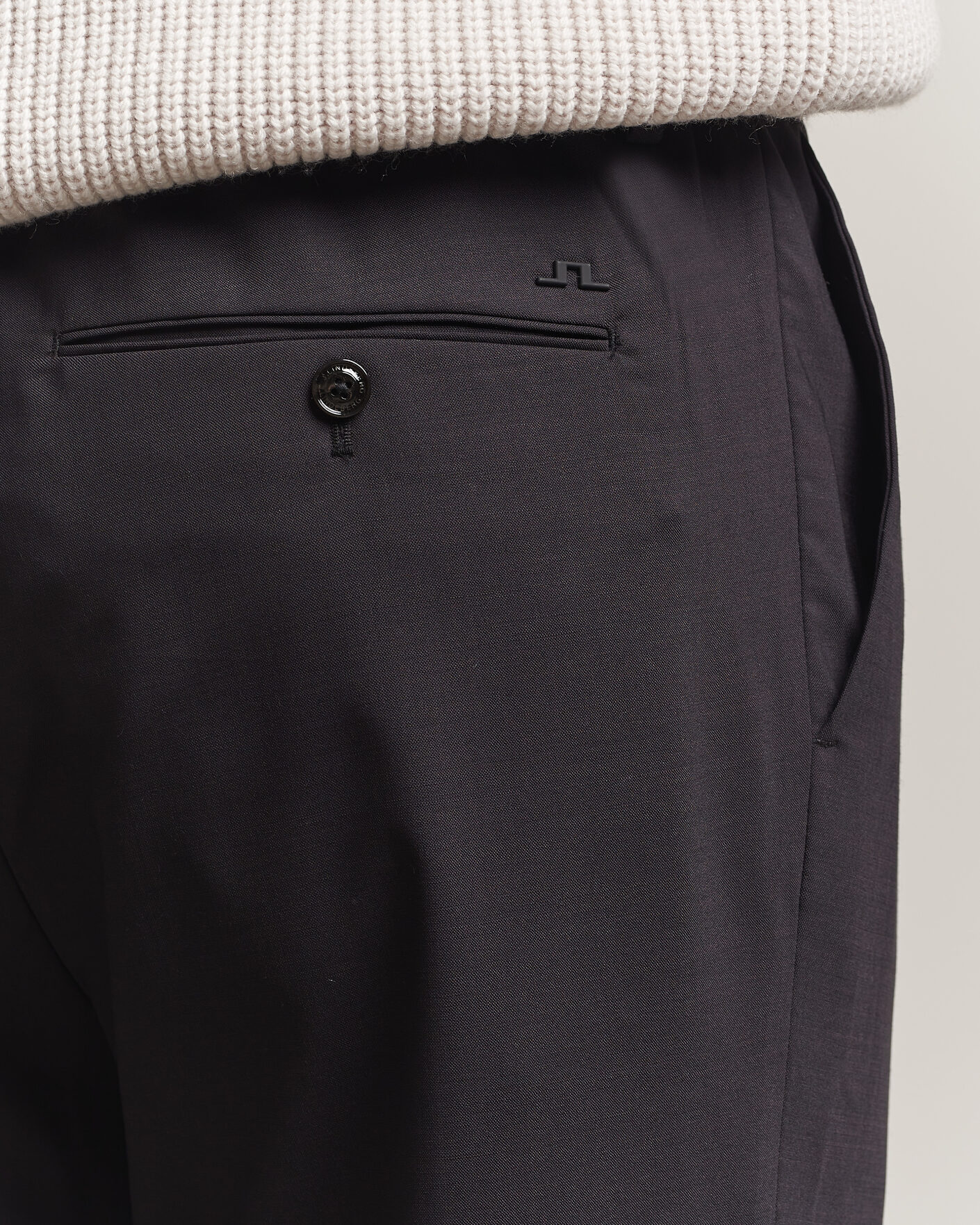 Herren | Hosen | J.Lindeberg | Harris Stretch Wool Pants Black
