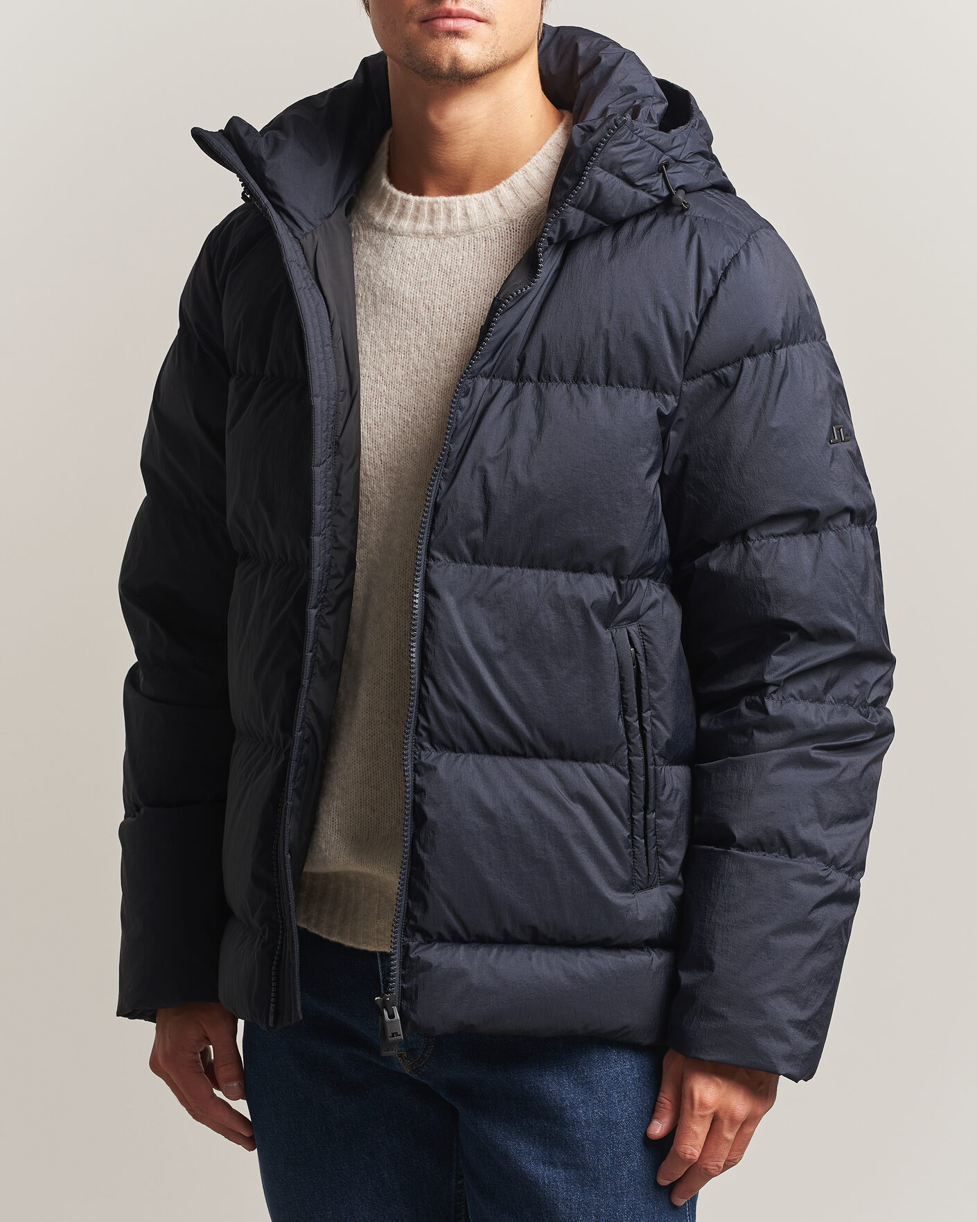 Herren | Jacken | J.Lindeberg | Daryl Crinkle Down Jacket JL Navy