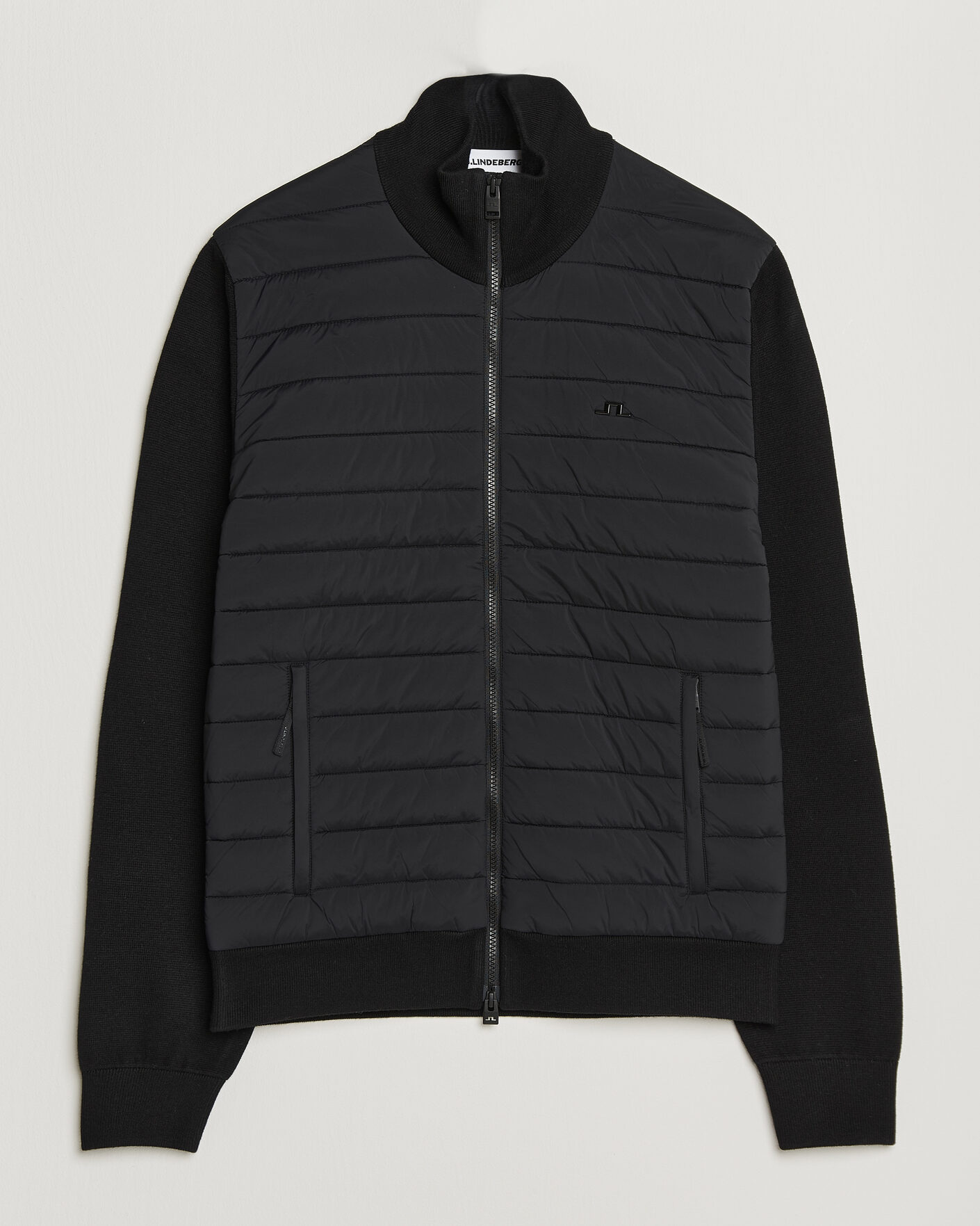 Herren | Jacken | J.Lindeberg | Boen Hybrid Jacket Black