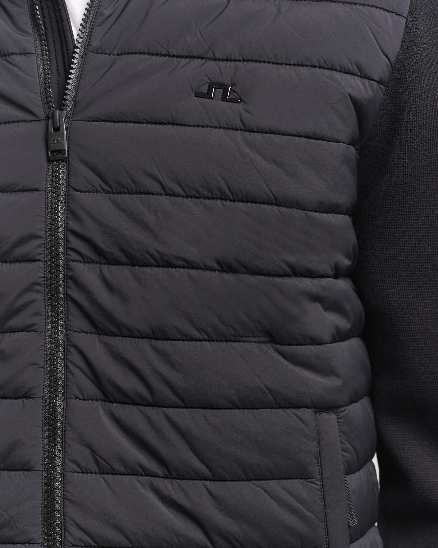 Herren | Jacken | J.Lindeberg | Boen Hybrid Jacket Black