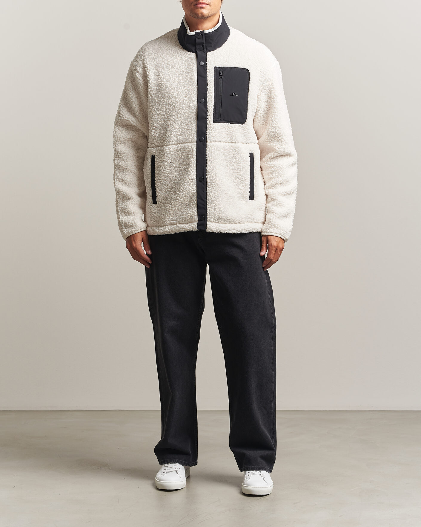 Herren | Pullover | J.Lindeberg | Marshall Pile Full Zip Tofu