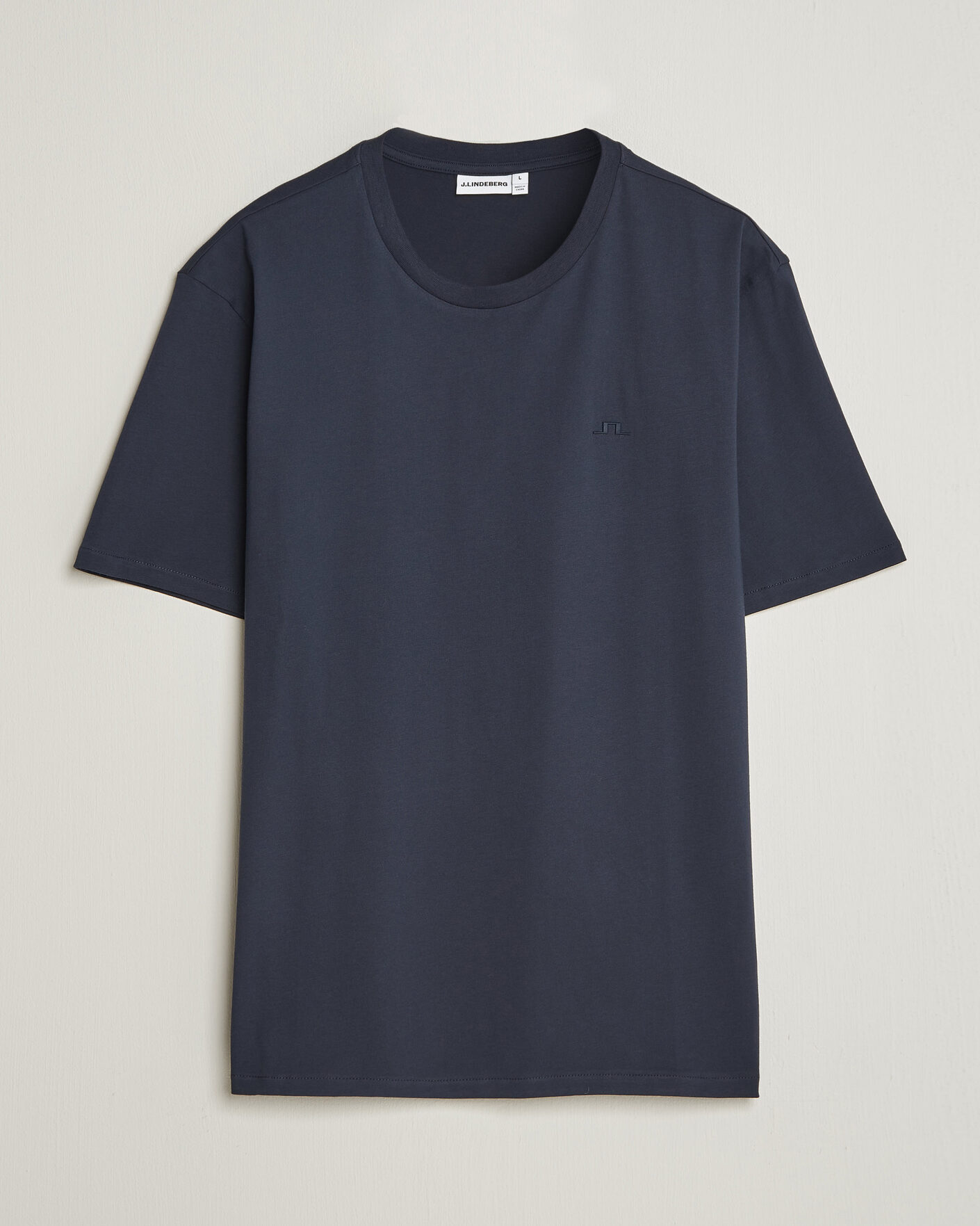 Herren | T-Shirts | J.Lindeberg | Alpha Crew Neck T-Shirt JL Navy