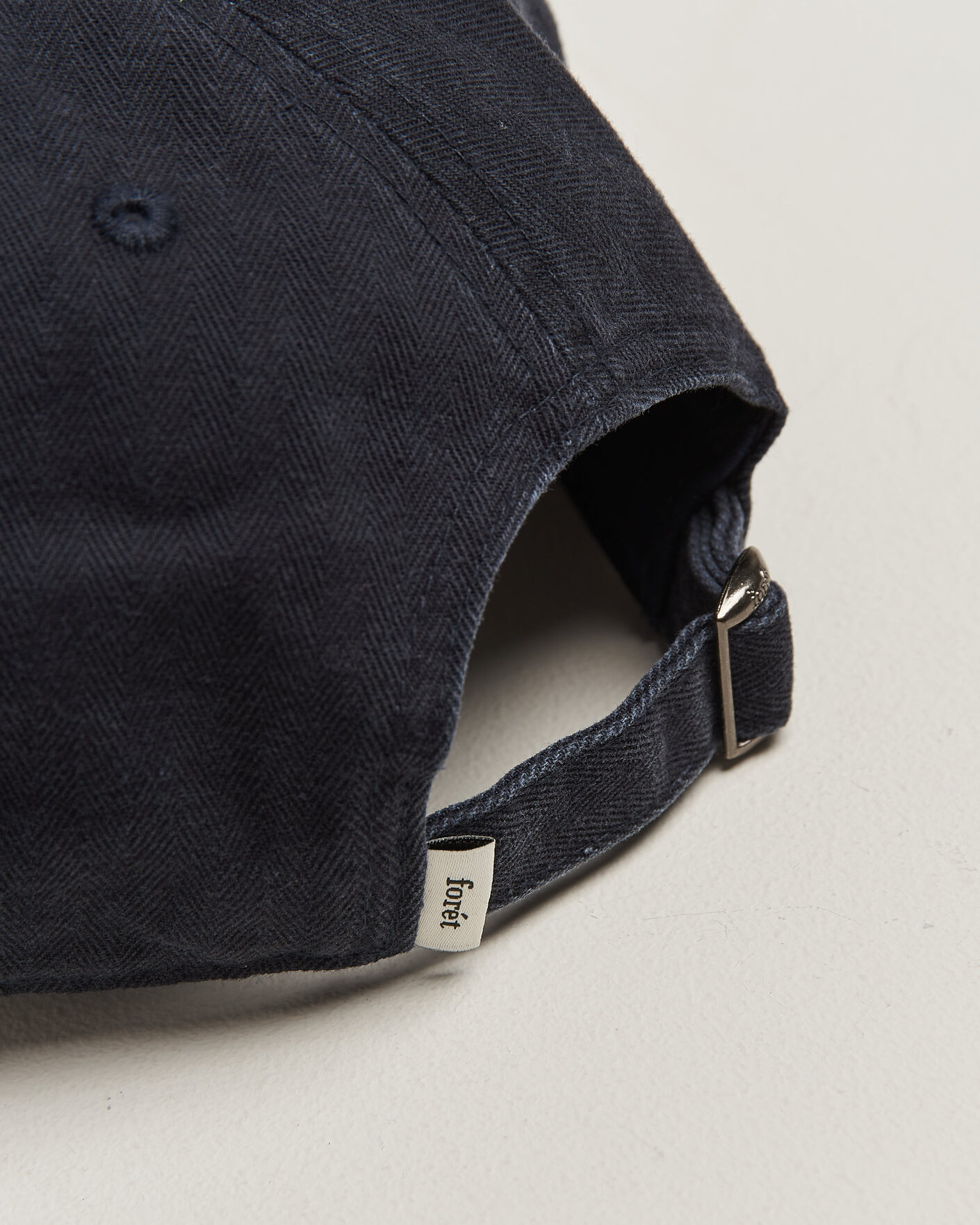 Herren | Hüte & Mützen | Forét | Bird Washed Herringbone Cap Navy