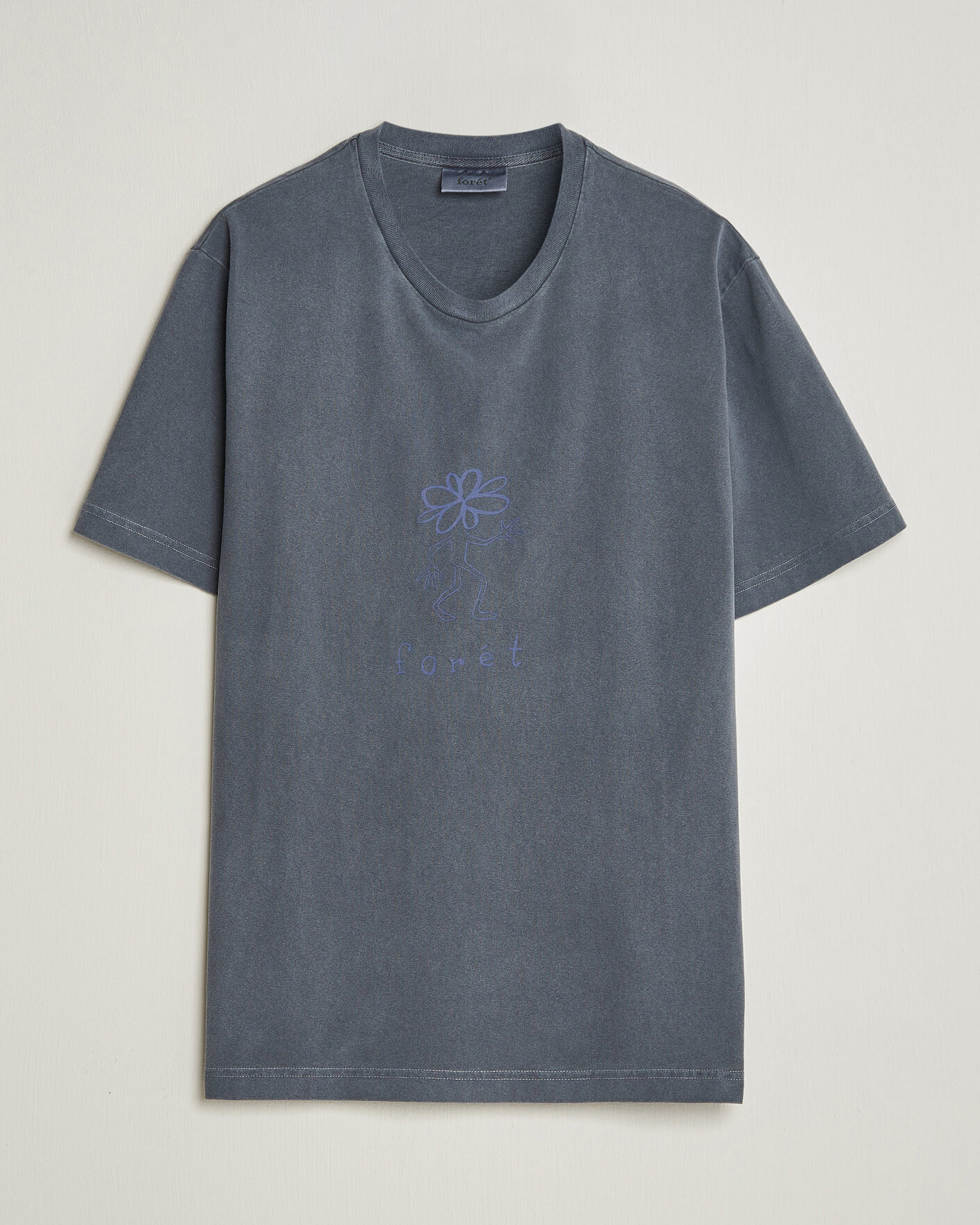 Herren | T-Shirts | Forét | Clover T-Shirt Navy