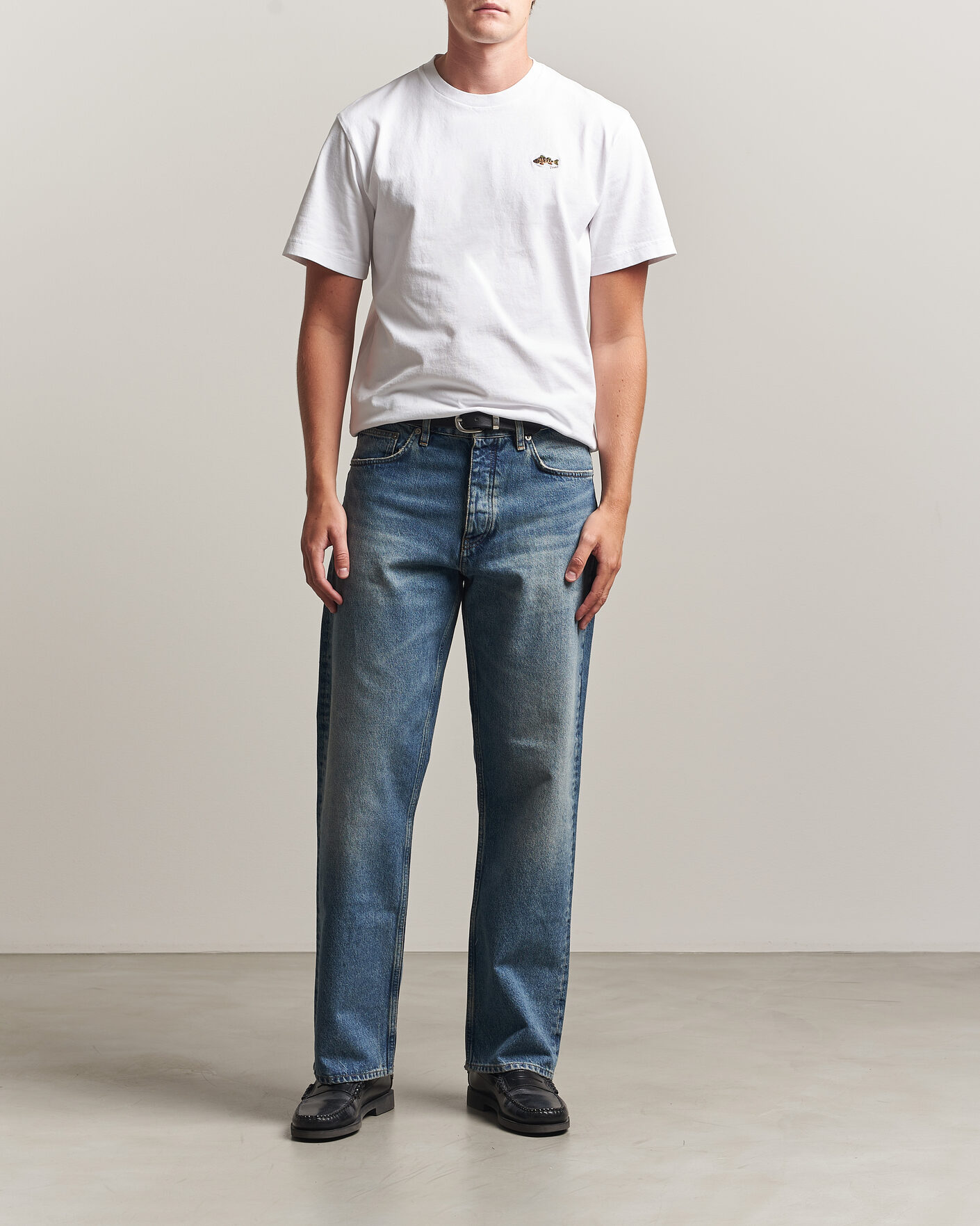 Herren | T-Shirts | Forét | Perch T-Shirt White