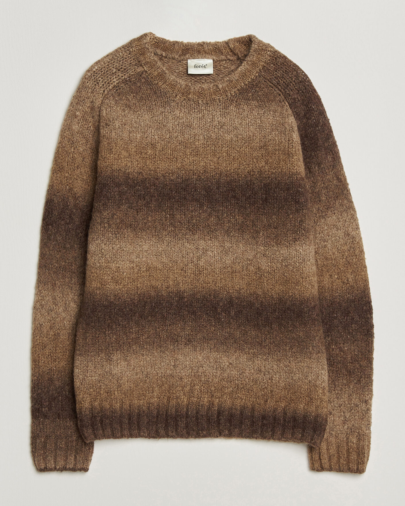 Herren | Pullover | Forét | Space Yarn Crew Neck Brown