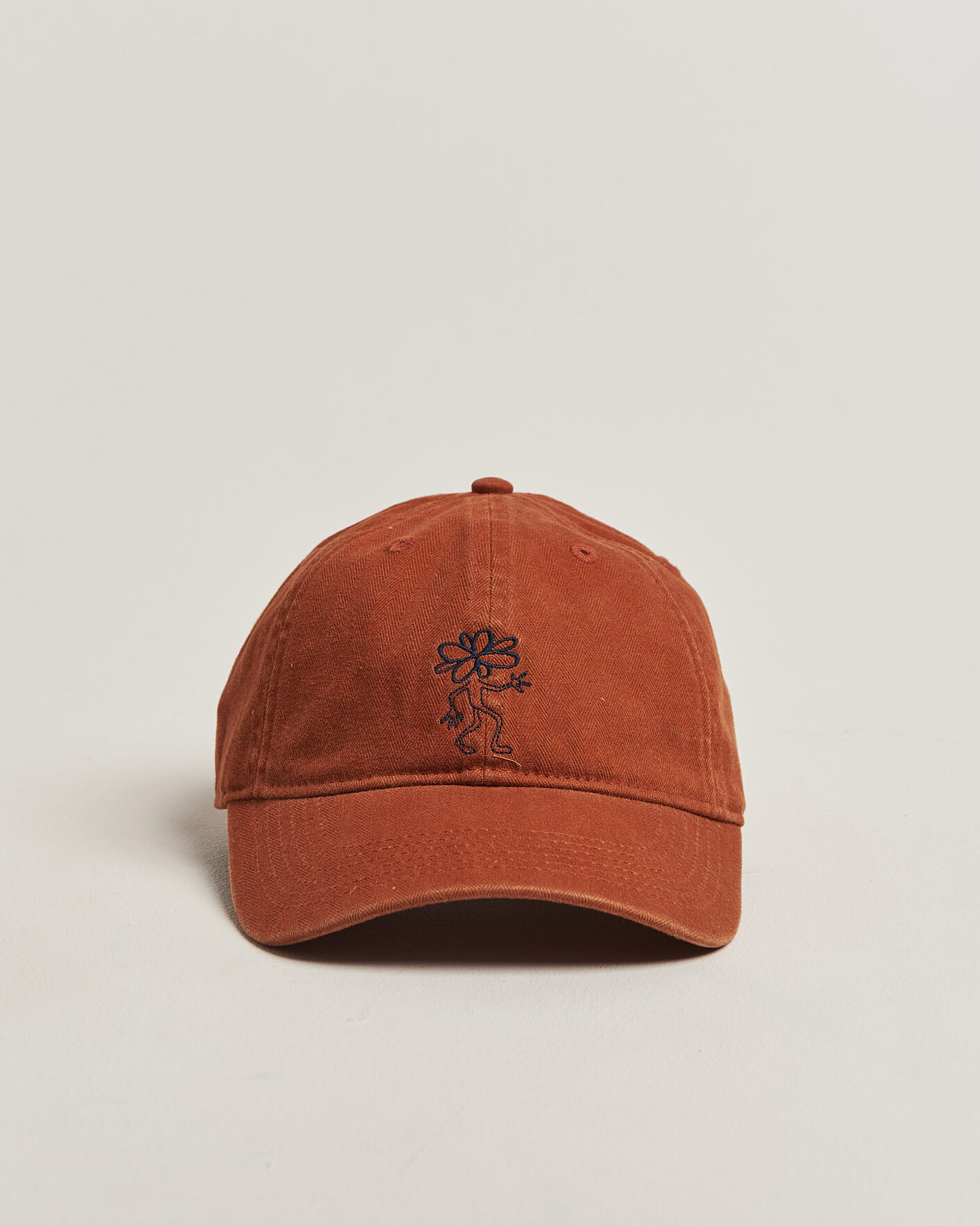 Herren | Hüte & Mützen | Forét | Tree Washed Herringbone Cap Brown