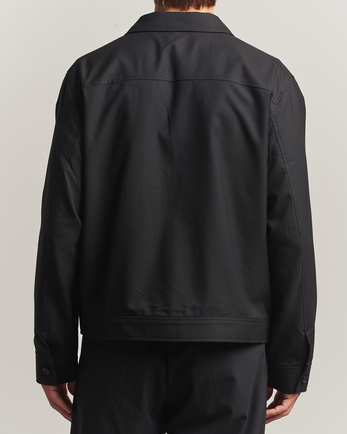 Herren | Jacken | J.Lindeberg | Jevin Brushed Twill Jacket Black