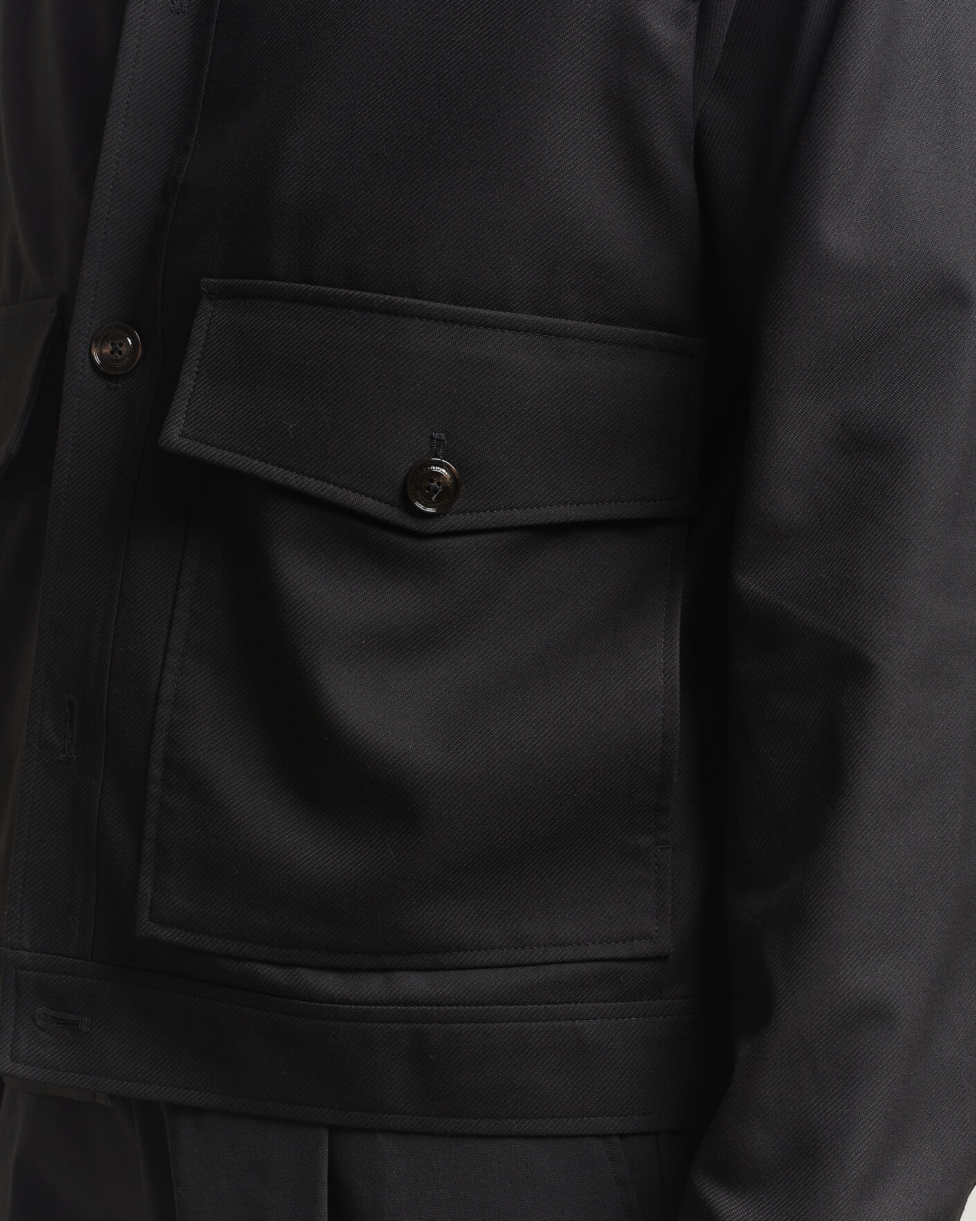 Herren | Jacken | J.Lindeberg | Jevin Brushed Twill Jacket Black