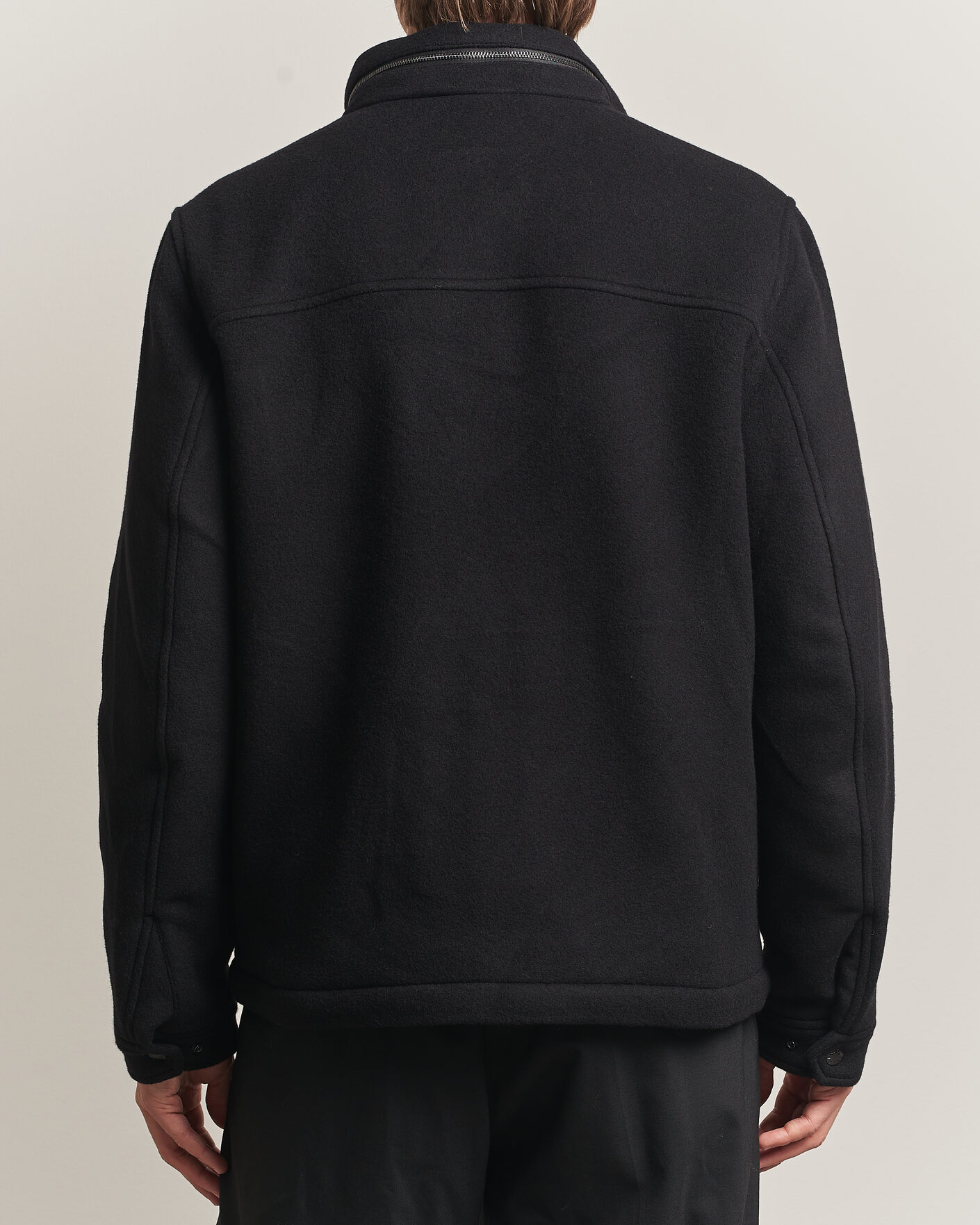 Herren | Jacken | J.Lindeberg | Bailey Wool Field Jacket Black